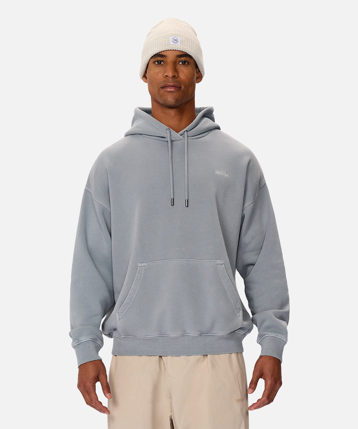 The Del Sur Washed Hoodie - Soft Cotton Pullover for Men & Women | Lake Blue | Casual Streetwear, Loungewear & Outdoor Activities