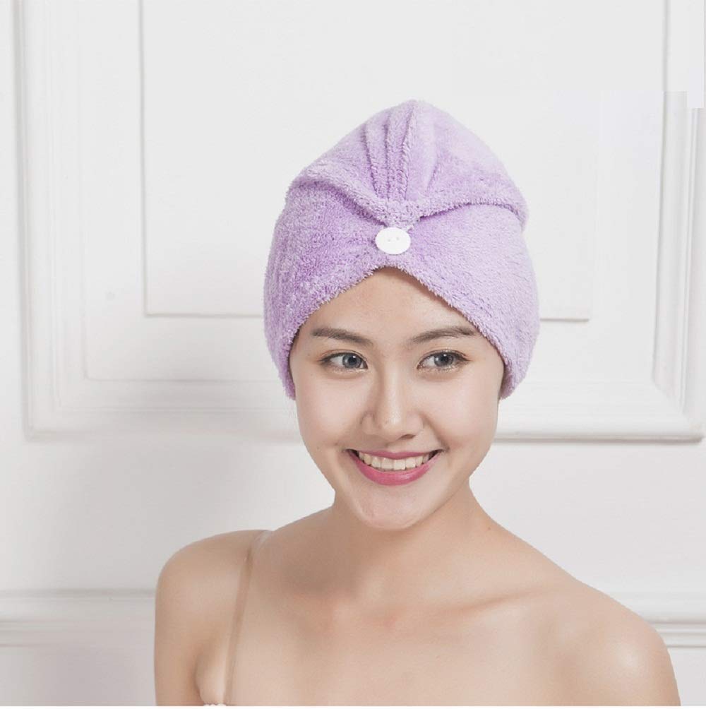 Kytaste Microfiber Hair Towel Wrap - Quick Dry Hair Turban for Women, Soft & Absorbent Shower Cap, Perfect for Post-Wash, Swimming, Spa & Salon Use