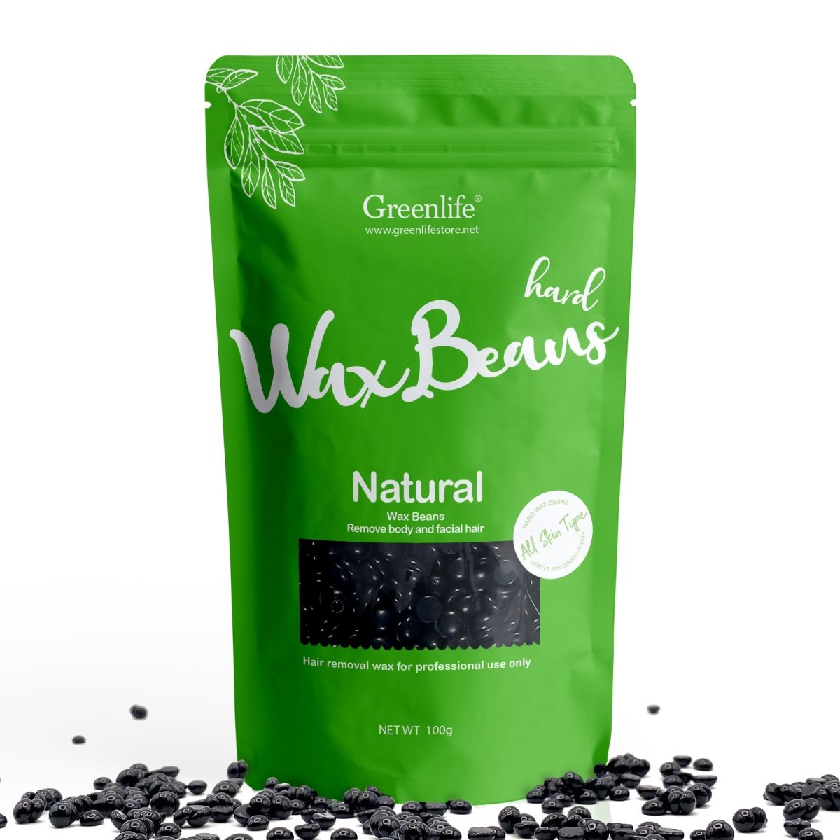 Premium Hard Wax Beans for Hair Removal - Smooth & Painless Brazilian Bikini Waxing at Home - Ideal for Face, Legs, Arms & Sensitive Skin Care