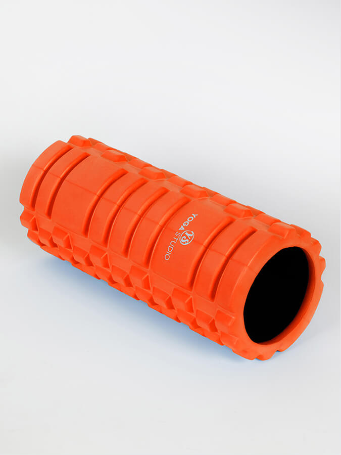Yoga Studio SMR Trigger Point Grid Foam Massage Roller for Muscle Recovery & Pain Relief - Perfect for Yoga, Fitness, and Post-Workout Recovery
