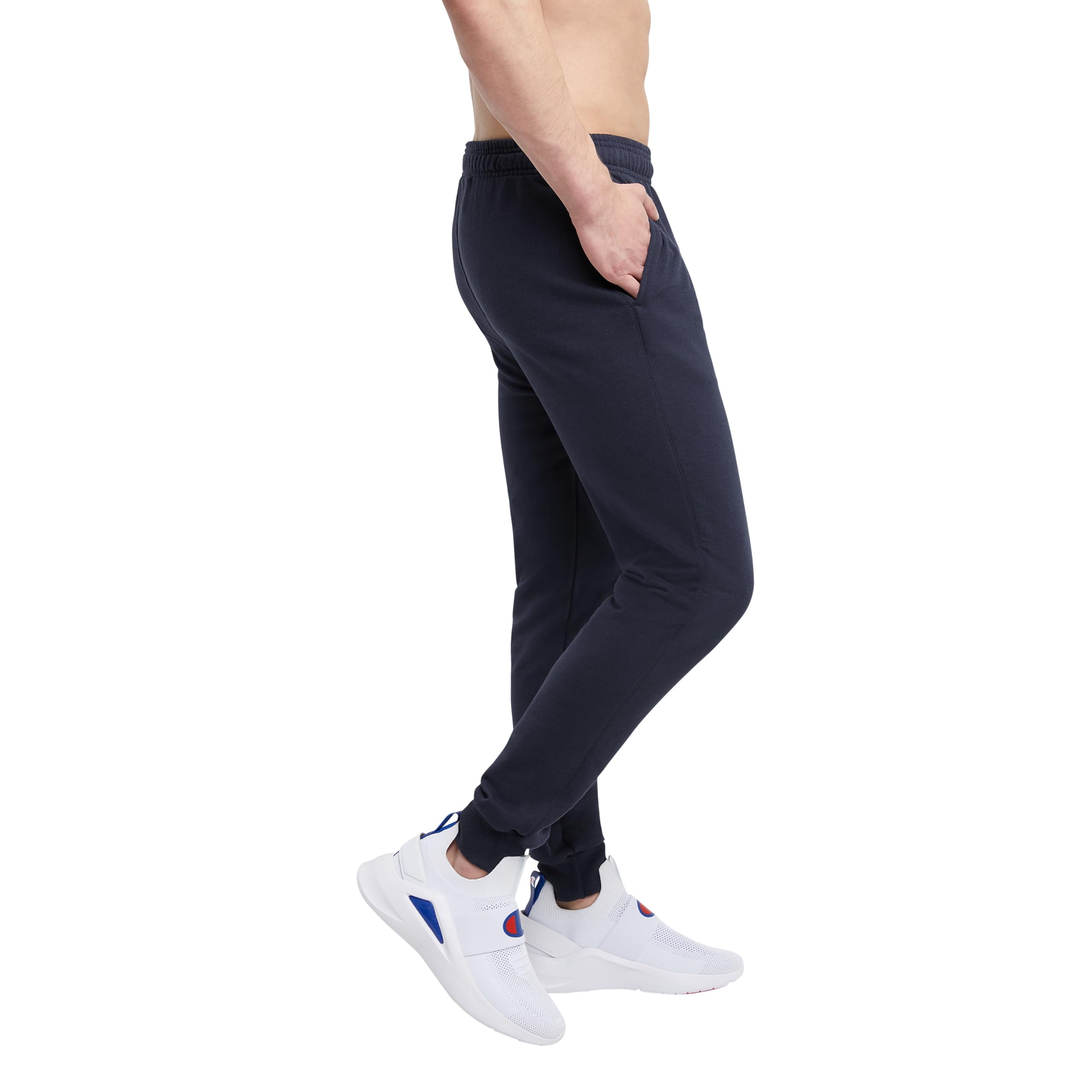 Champion Men's Powerblend Fleece Jogger Sweatpants - Comfortable Athletic Pants for Workout & Lounge (Regular & Big Tall Sizes) - Perfect for Gym, Running, Yoga and Casual Wear