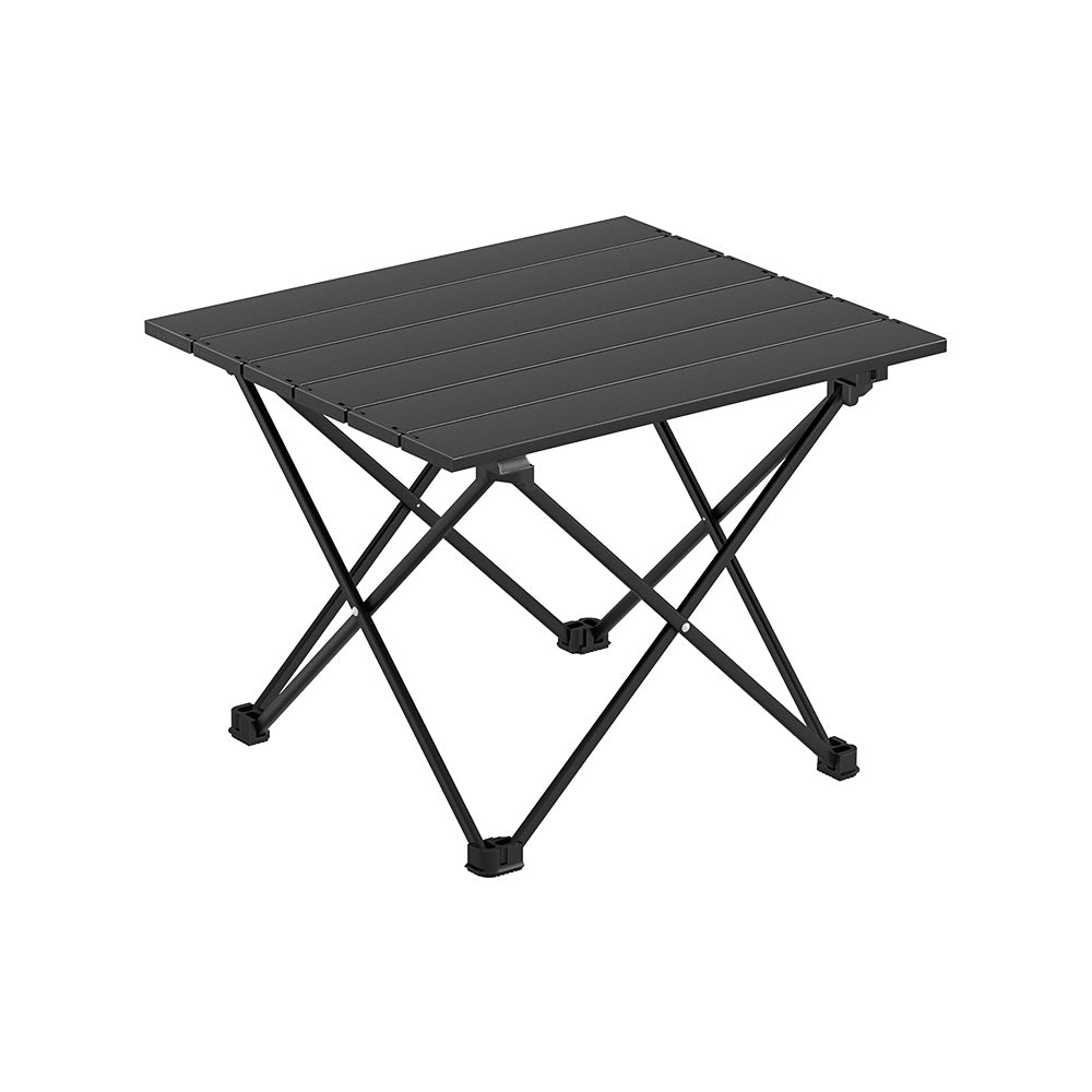 Weisshorn 40cm Aluminum Folding Camping Table - Lightweight Portable Outdoor Picnic Table for Camping, BBQ, Beach & Tailgating - Compact Design for Easy Transport & Storage