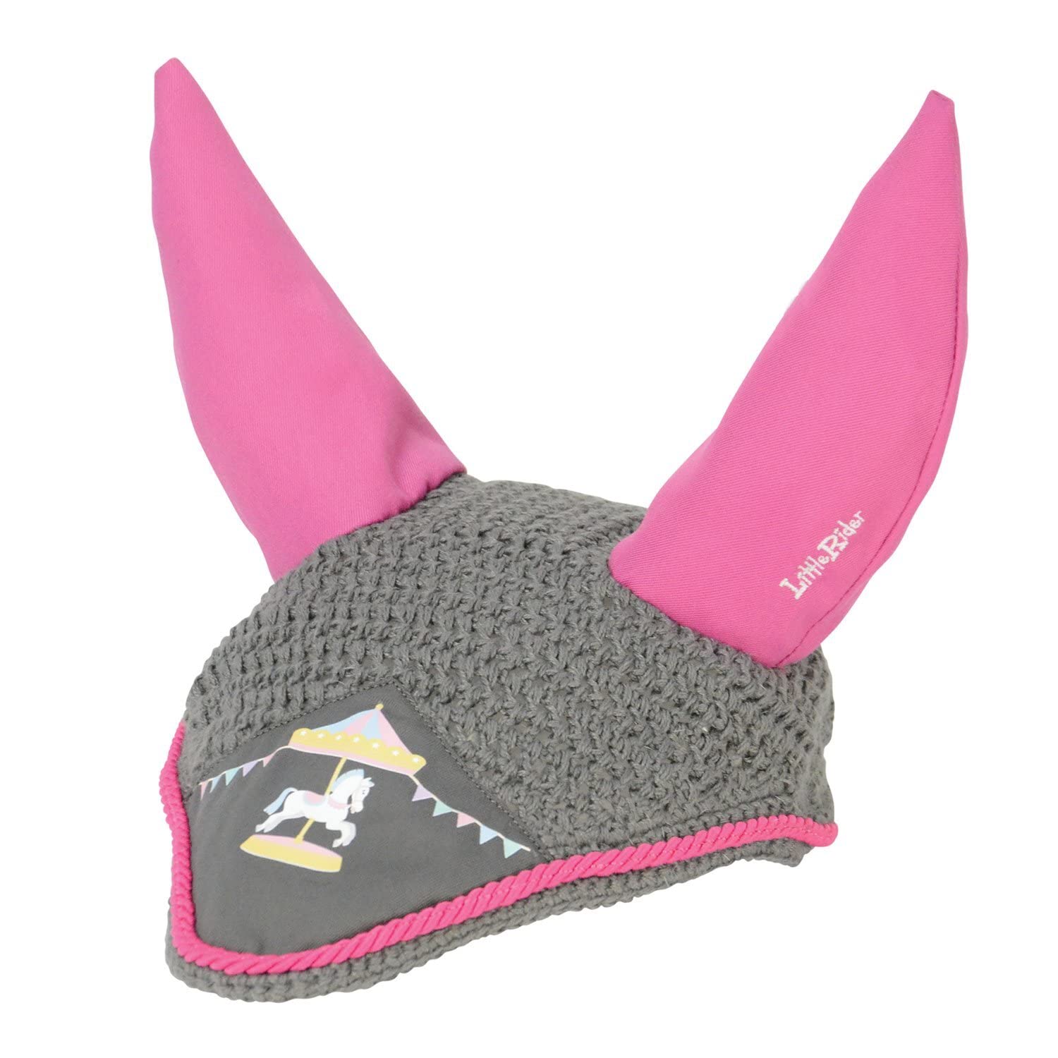 Merry Go Round Horse Fly Veil - Breathable Equestrian Fly Mask for Horses - Perfect for Riding, Training, and Show Competitions