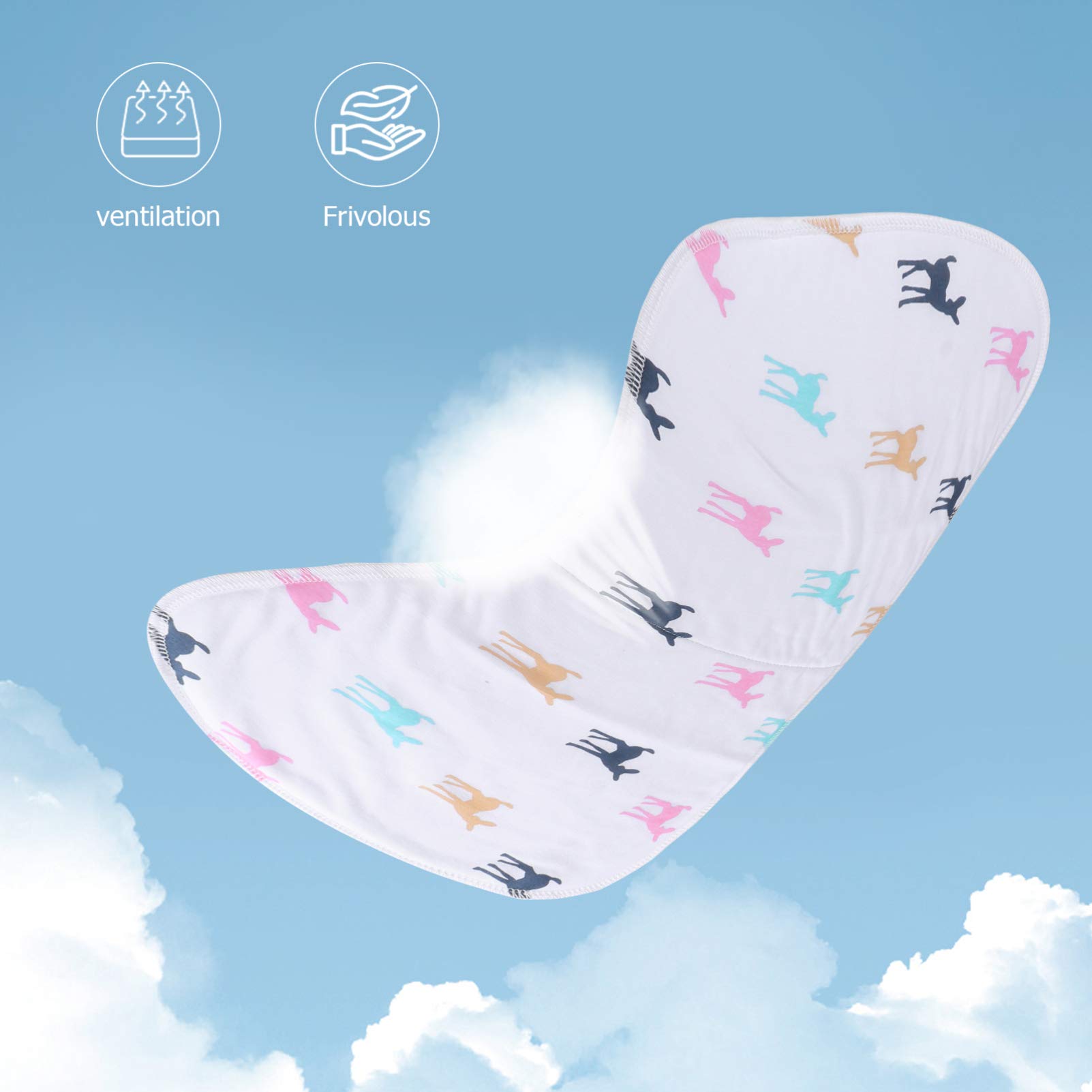 **Newborn Baby Clothes Set - 5-Piece Absorbent Burp Cloths & Towels for Boys & Girls | Soft, Gentle & Washable | Perfect for Feeding, Burping & Spit-Up Protection**