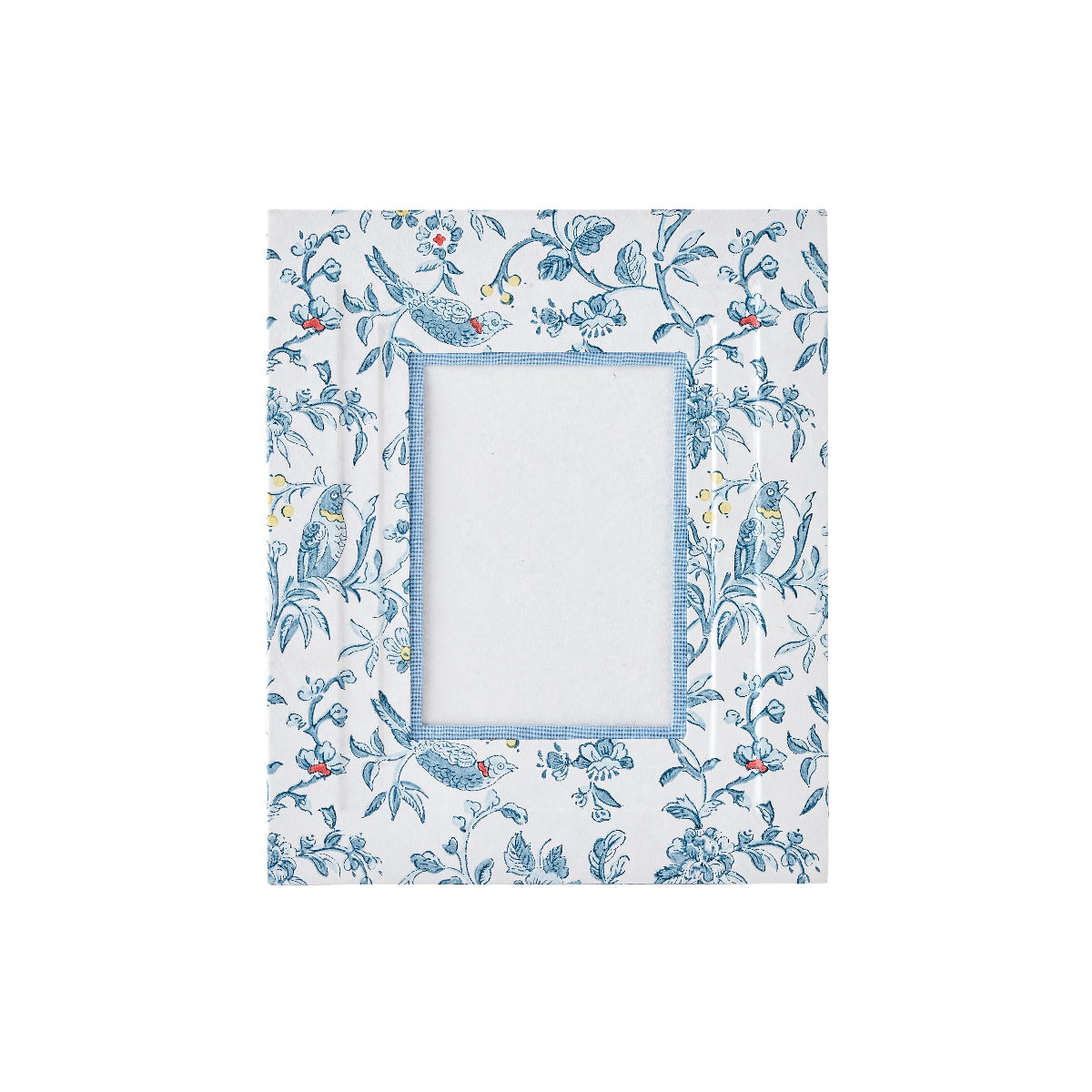 Blue Bird Fabric Frame - Lightweight Decorative Wall Art for Home & Office Decor | Perfect for Living Room, Bedroom, Nursery & Gift Giving