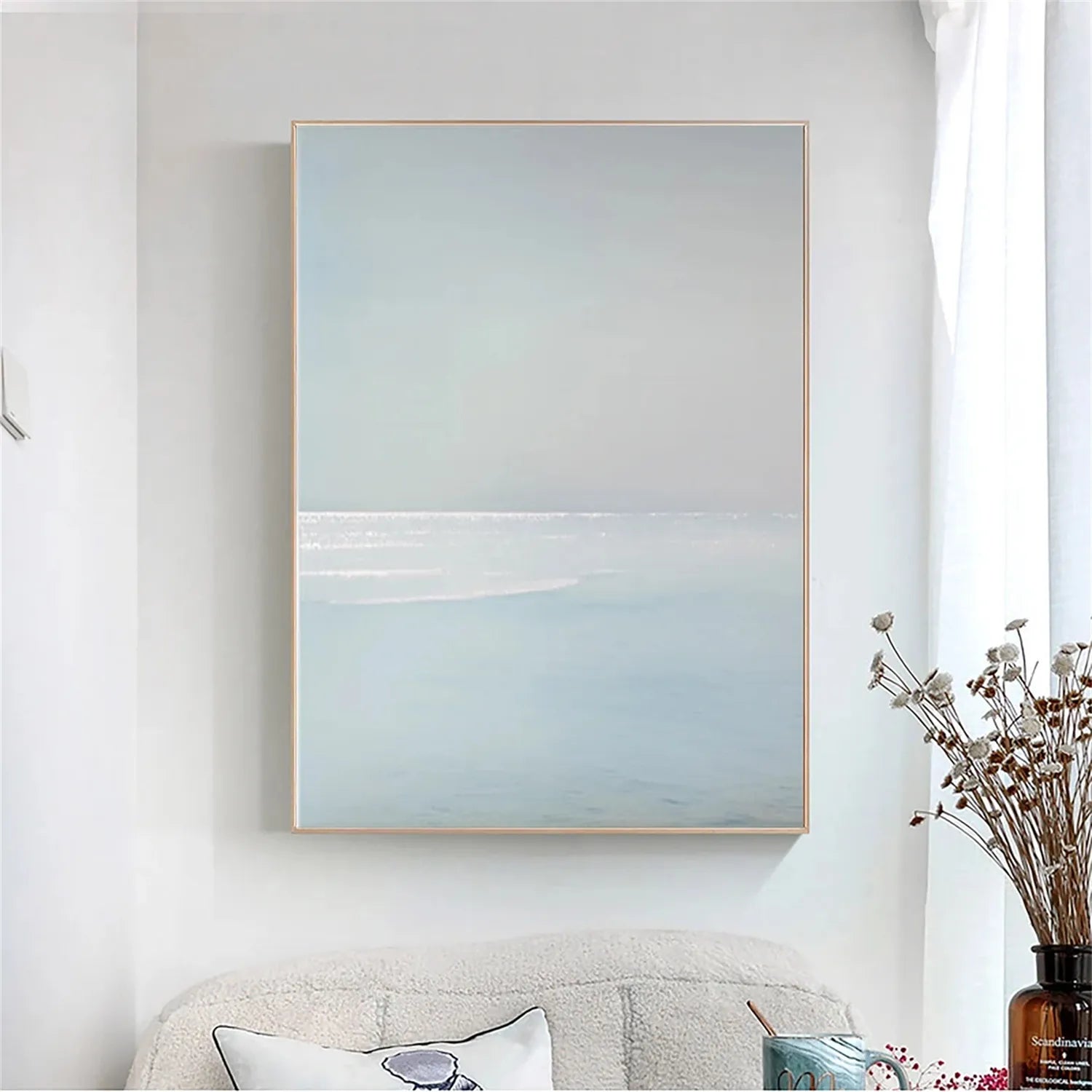 Ocean and Sky Painting #OS154 - Stunning Seascape Wall Art for Home, Office, or Gift