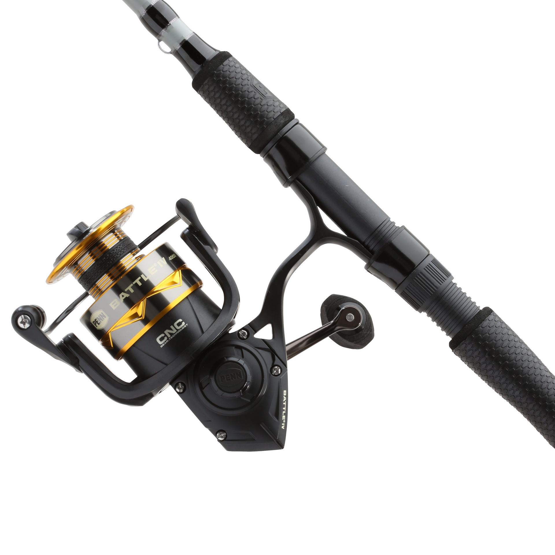 Battle® IV LE Spinning Rod and Reel Combo - Premium Fishing Gear for Freshwater & Saltwater Anglers | Perfect for Bass, Trout, and Offshore Fishing Adventures
