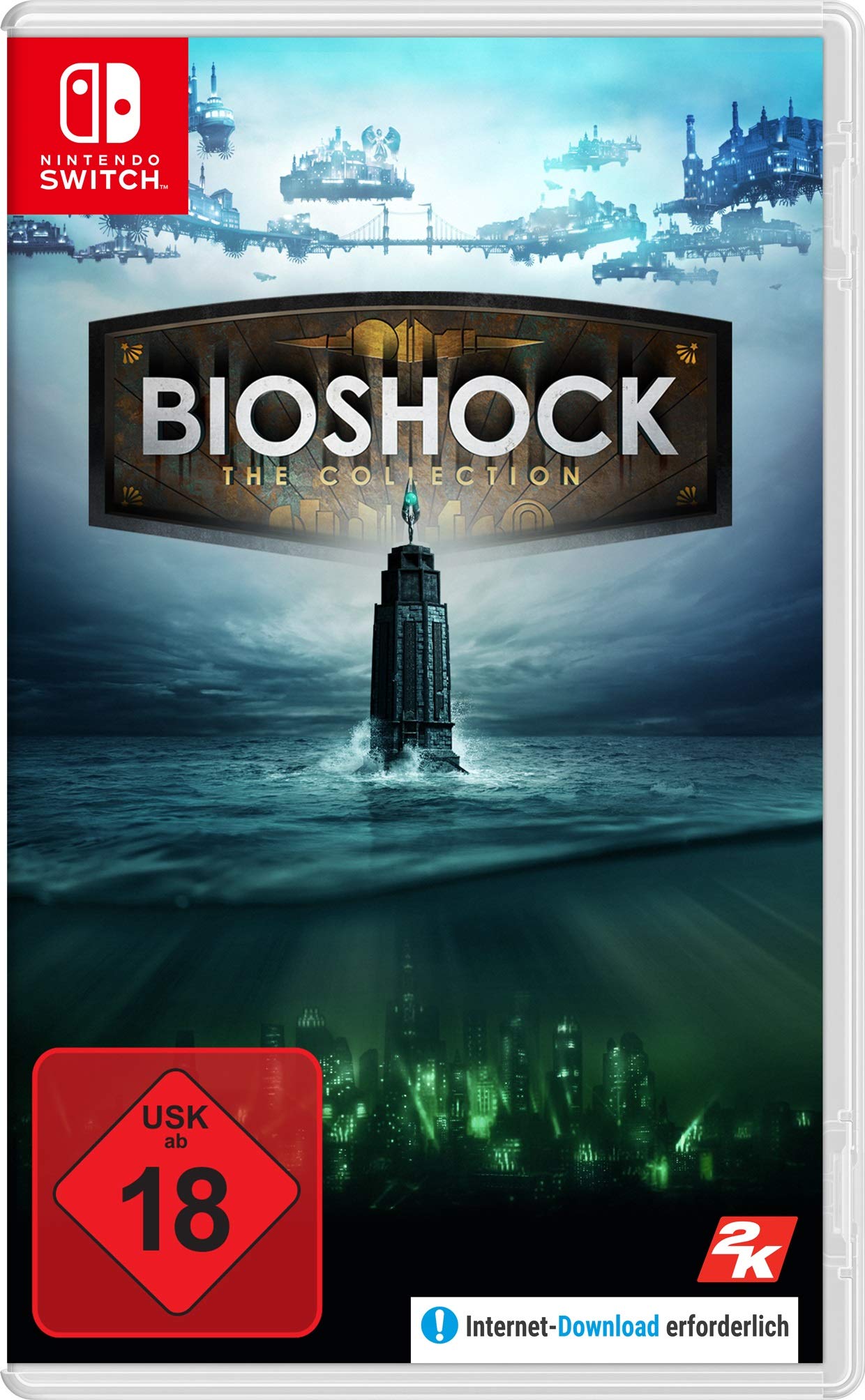 BioShock Collection for Nintendo Switch - Complete Bundle with BioShock 1, 2 & Infinite | Germany Edition | Perfect for Home Gaming & Travel Entertainment