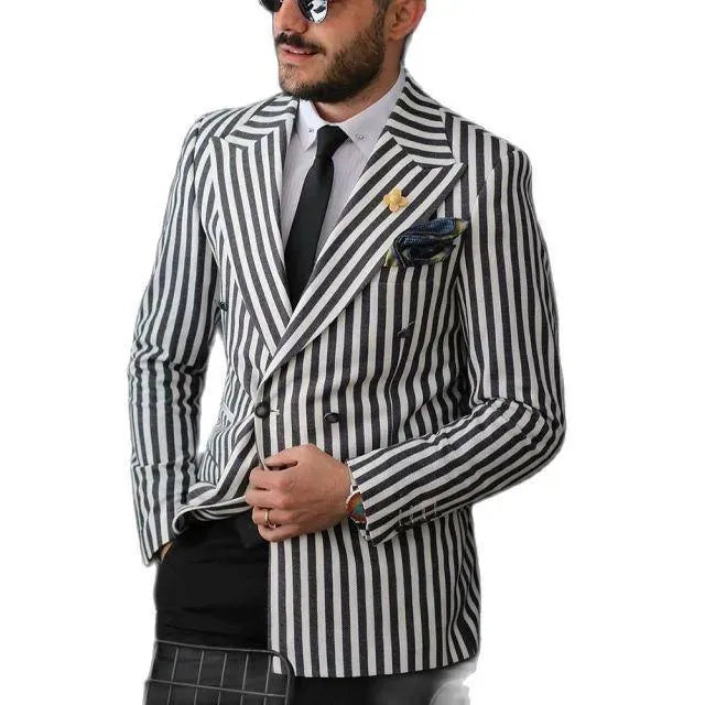 Stylish Striped Suit Separates for Men - Professional Business Attire & Formal Occasions