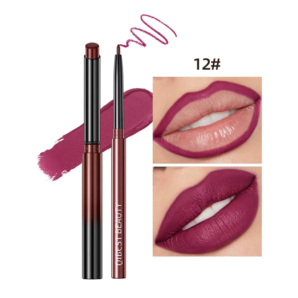 2-Piece Lipliner Pen Set - Waterproof & Long-Lasting Lip Liner Kit for Precise Lip Contouring | Perfect for Everyday Makeup, Parties & Professional Use