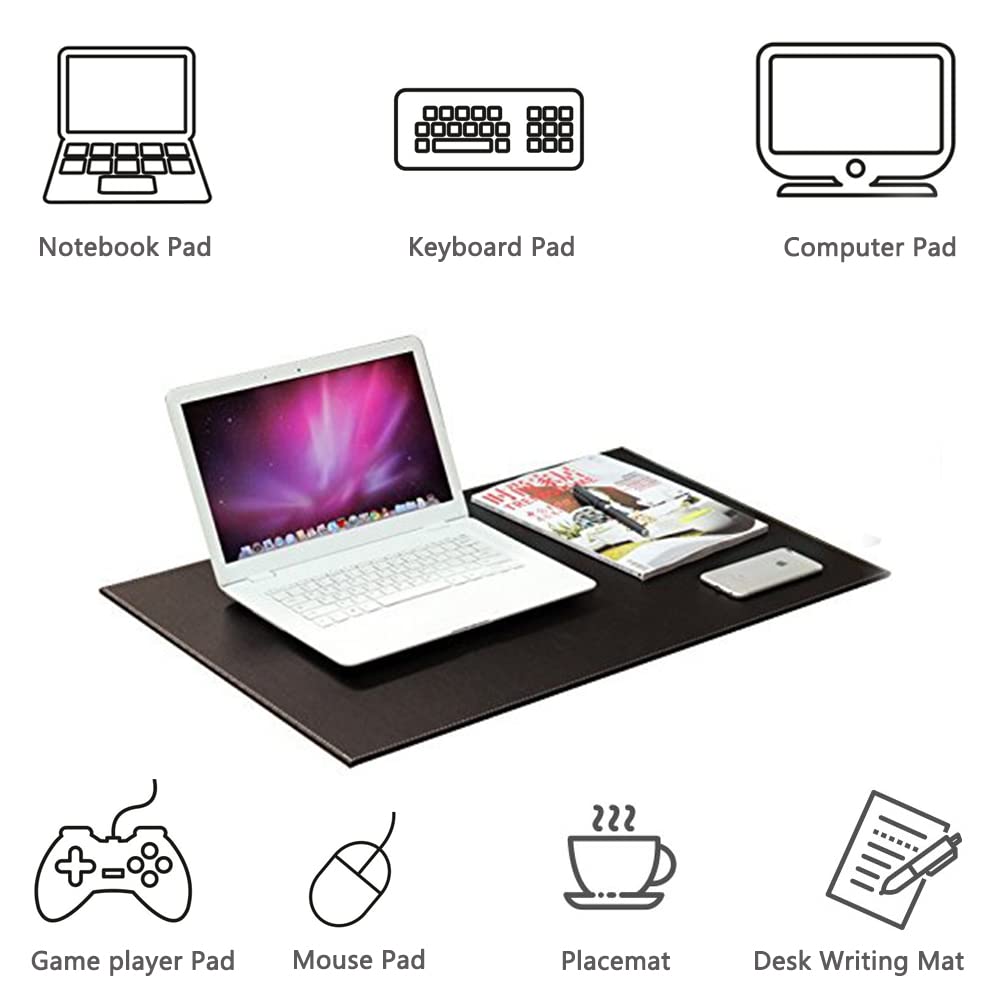 KINGFOM Large Desk Pad & Mouse Mat - 24