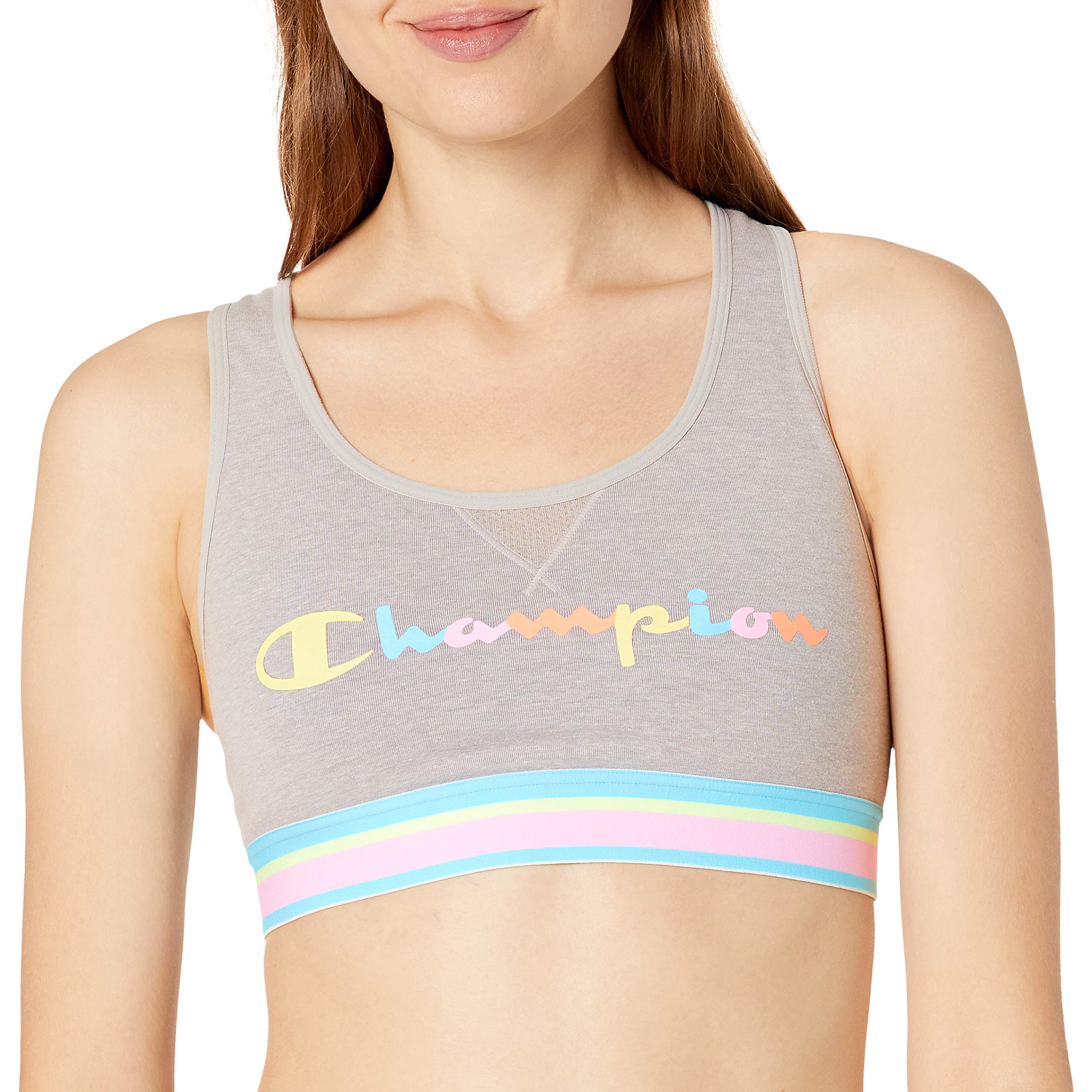 Champion Women's The Authentic Sports Bra - High Support Workout Bra for Running, Yoga & Gym - Moisture Wicking & Breathable Activewear