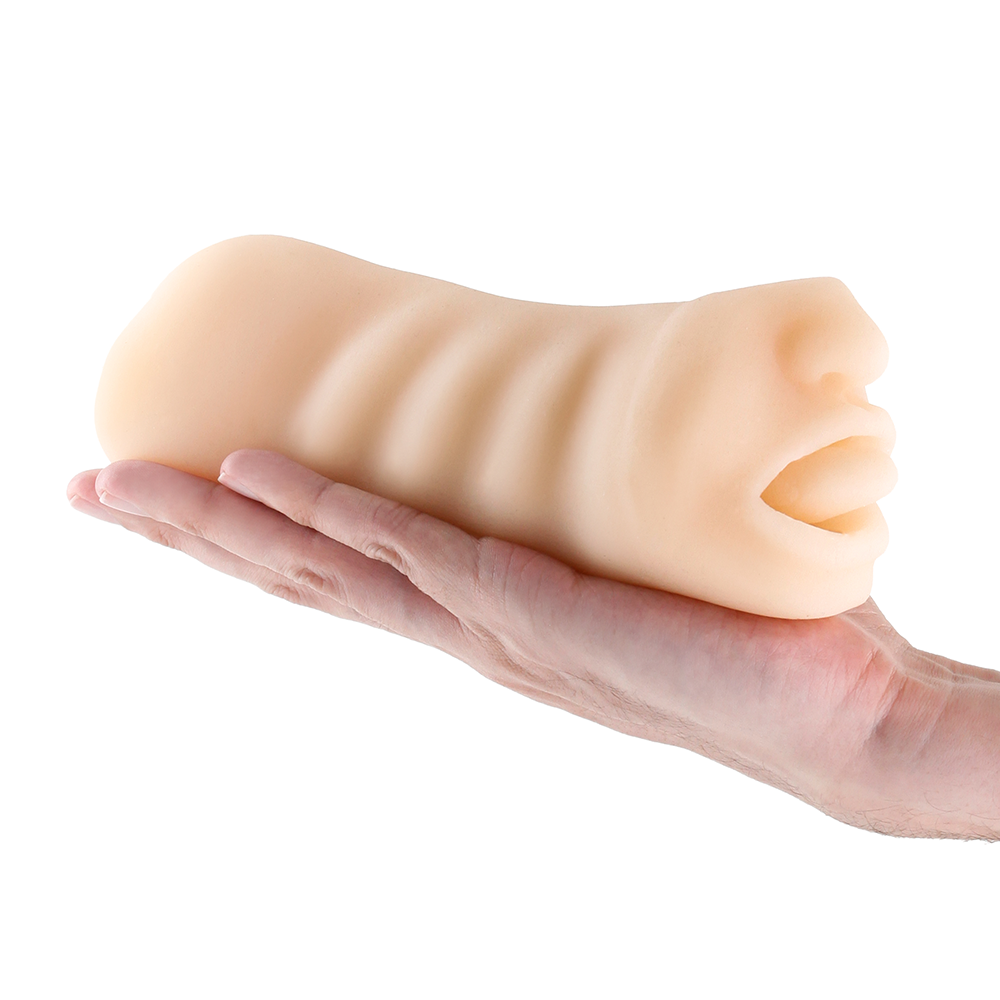 Realistic Harley Dual Entry Mouth & Vagina Masturbator for Men - Lifelike Adult Toy for Solo Pleasure & Couples Play - Perfect for Home Use & Travel