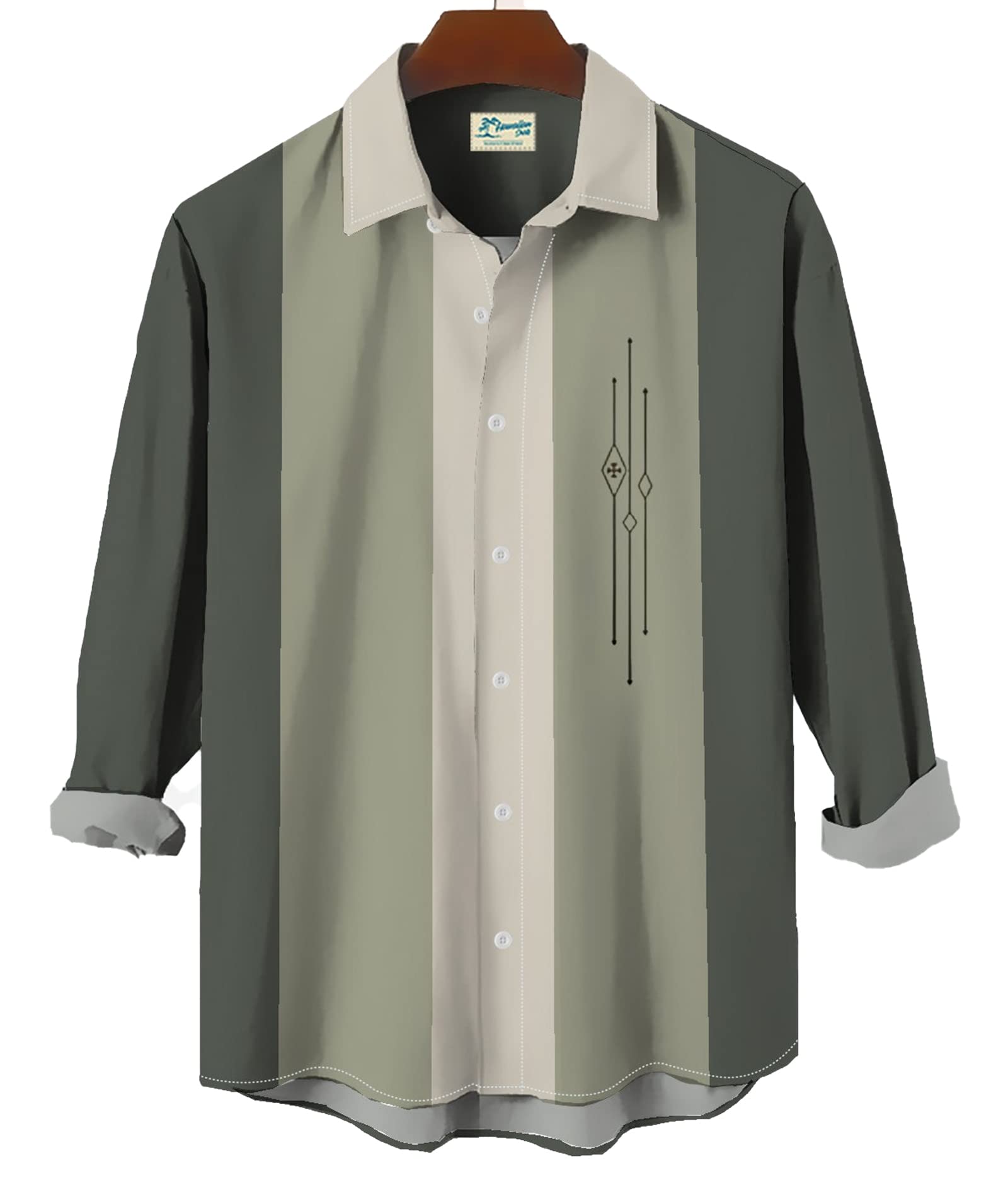 MARZXIN Men's Dress Shirts - Slim Fit Long Sleeve Button Down Shirt for Business, Office & Formal Events | Premium Cotton Dress Shirt for Men | Perfect for Weddings, Parties & Professional Occasions