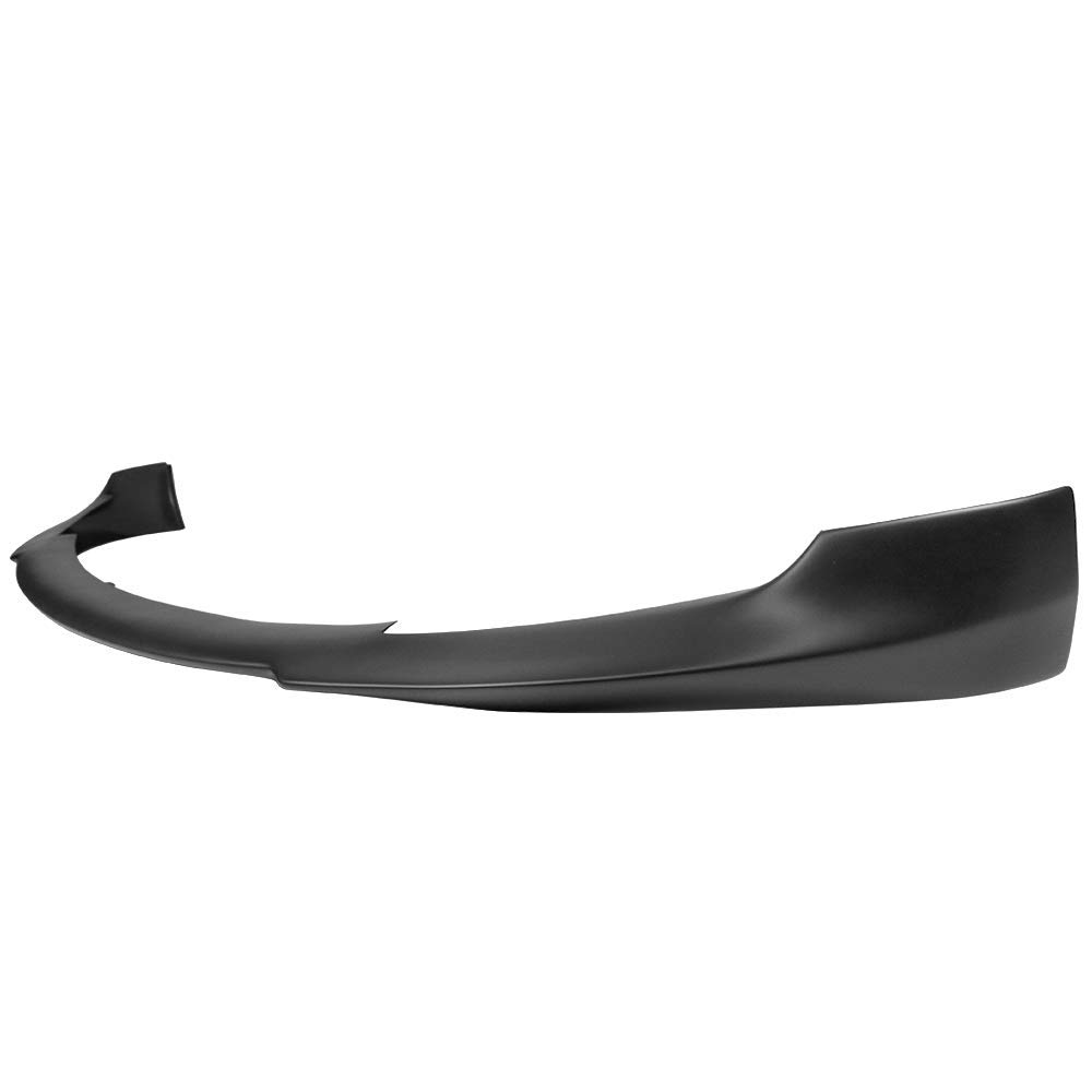 IKON MOTORSPORTS Front Bumper Lip for 2017-2023 Tesla Model 3 | Matte Black PP Polypropylene Front Lip Spoiler | Aerodynamic Upgrade for Enhanced Style & Performance