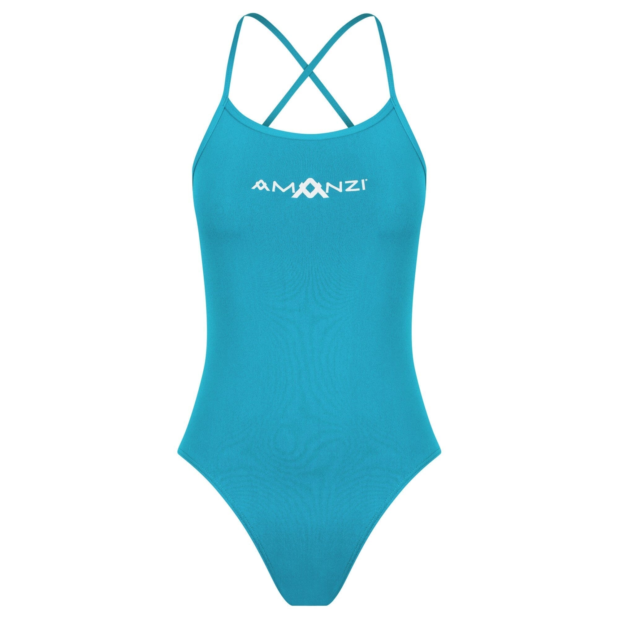 AMANZI Girls Tie Back Swimsuit - Stylish One Piece Bathing Suit for Kids, Perfect for Pool, Beach & Summer Water Activities