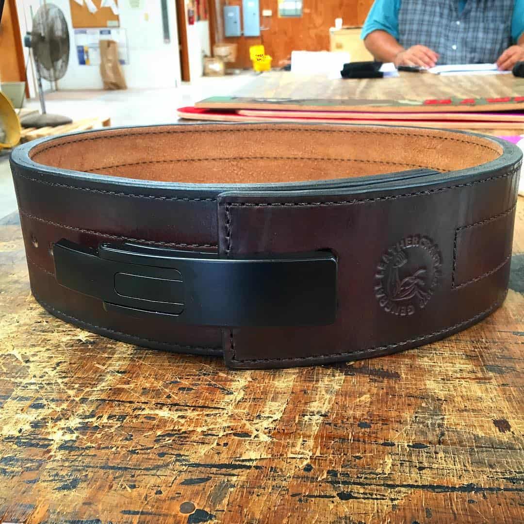 Warrior Custom Dyed Lever Belts for Powerlifting & Weightlifting - Premium Strength Training Gear for Gym & Competition