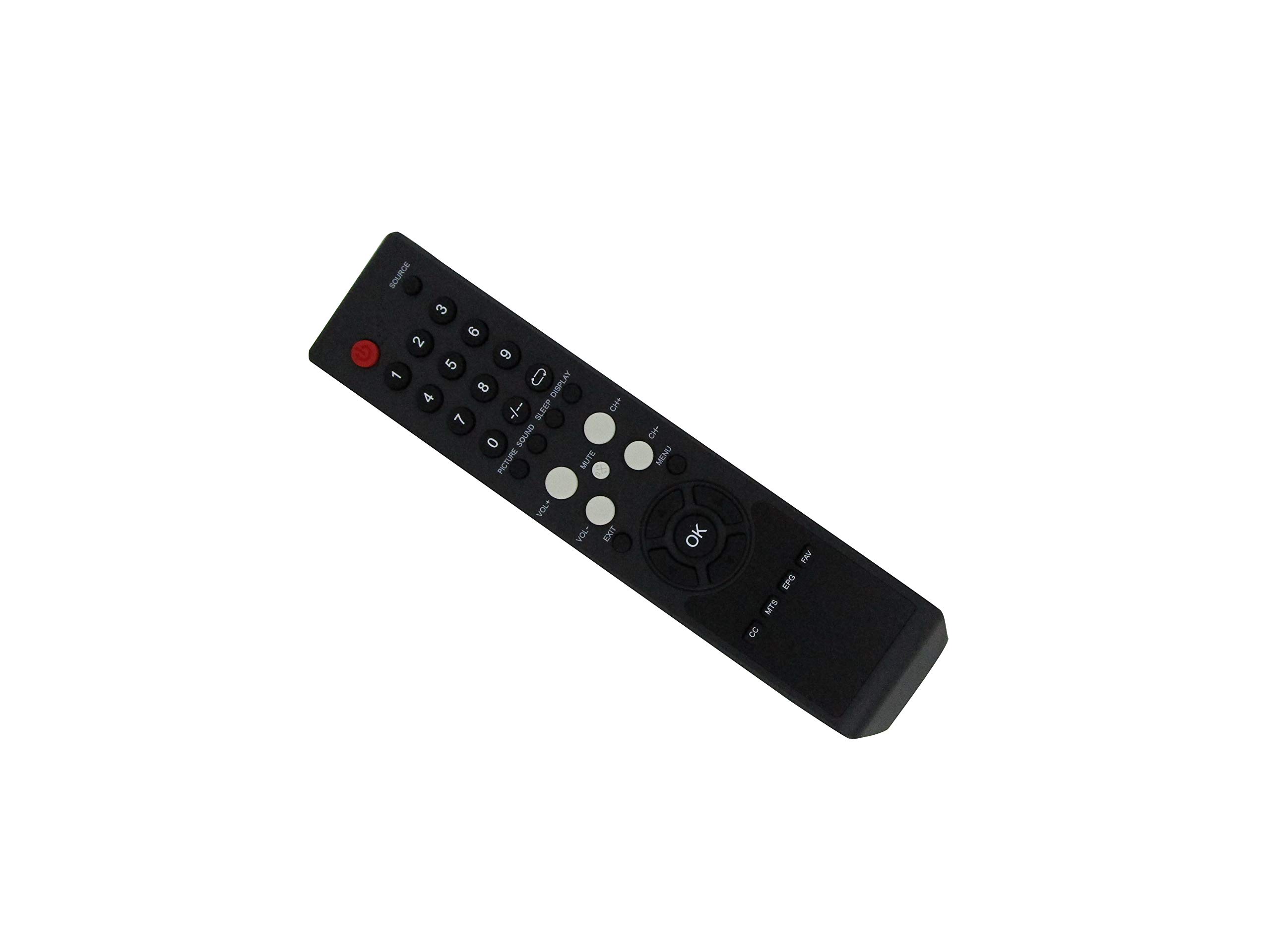 Westinghouse TV Remote Control Replacement for EW22T1BW, EW24T3LW, EW32S3PW, UW32S5KW, VR-4625, VR-4030, VR-2218, VR-2680DF, VR-3215, LD-3280, LD-3240, LD-2480, RMT-12, EW39T4LZ, EW46T4LZ, VR-5585DFZ, EW19S4JW - Universal Remote for LED HDTV - Perfect for Home Entertainment & TV Replacement Needs