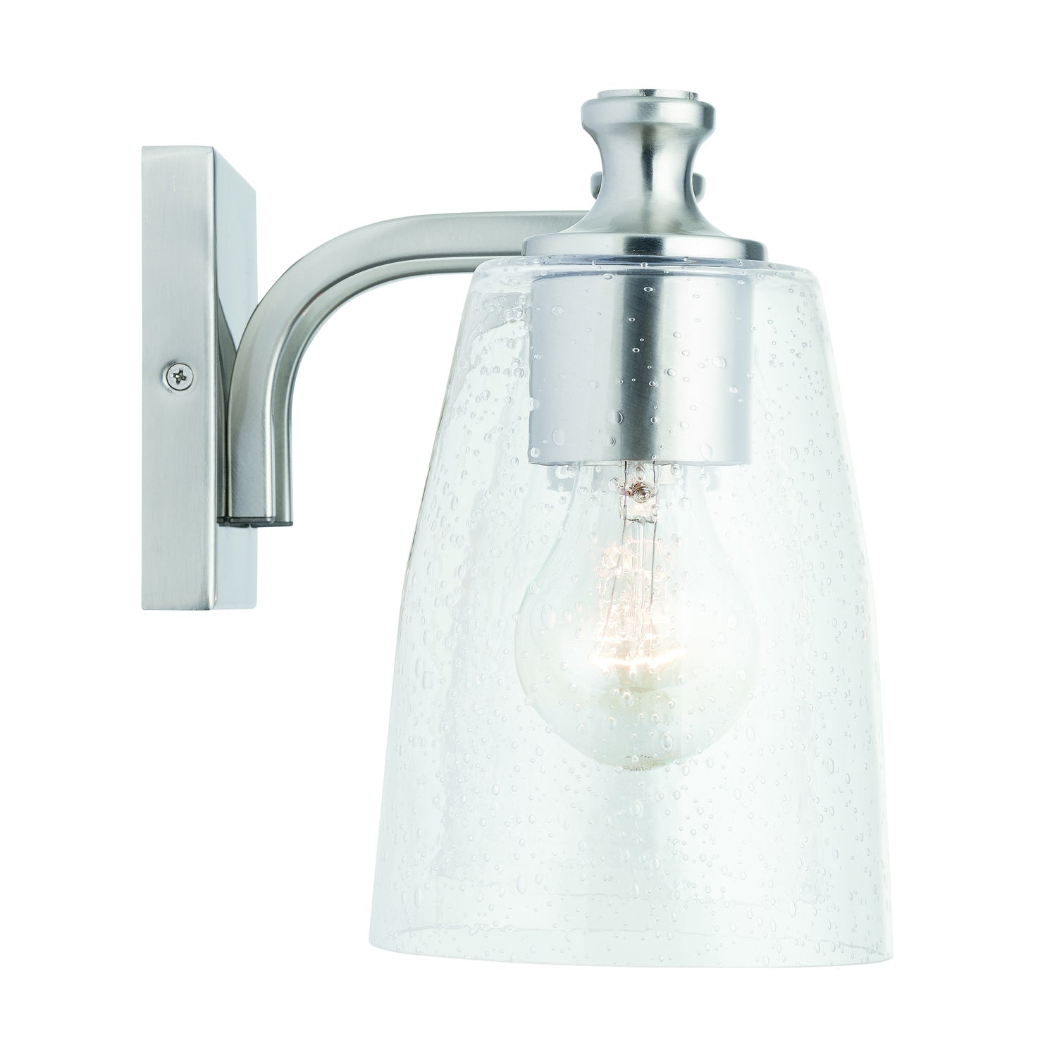 Capital Lighting Three Light Vanity - Modern Bathroom Vanity Lights with Adjustable Arms, Brushed Nickel Finish for Bedroom, Bathroom & Dressing Room Lighting