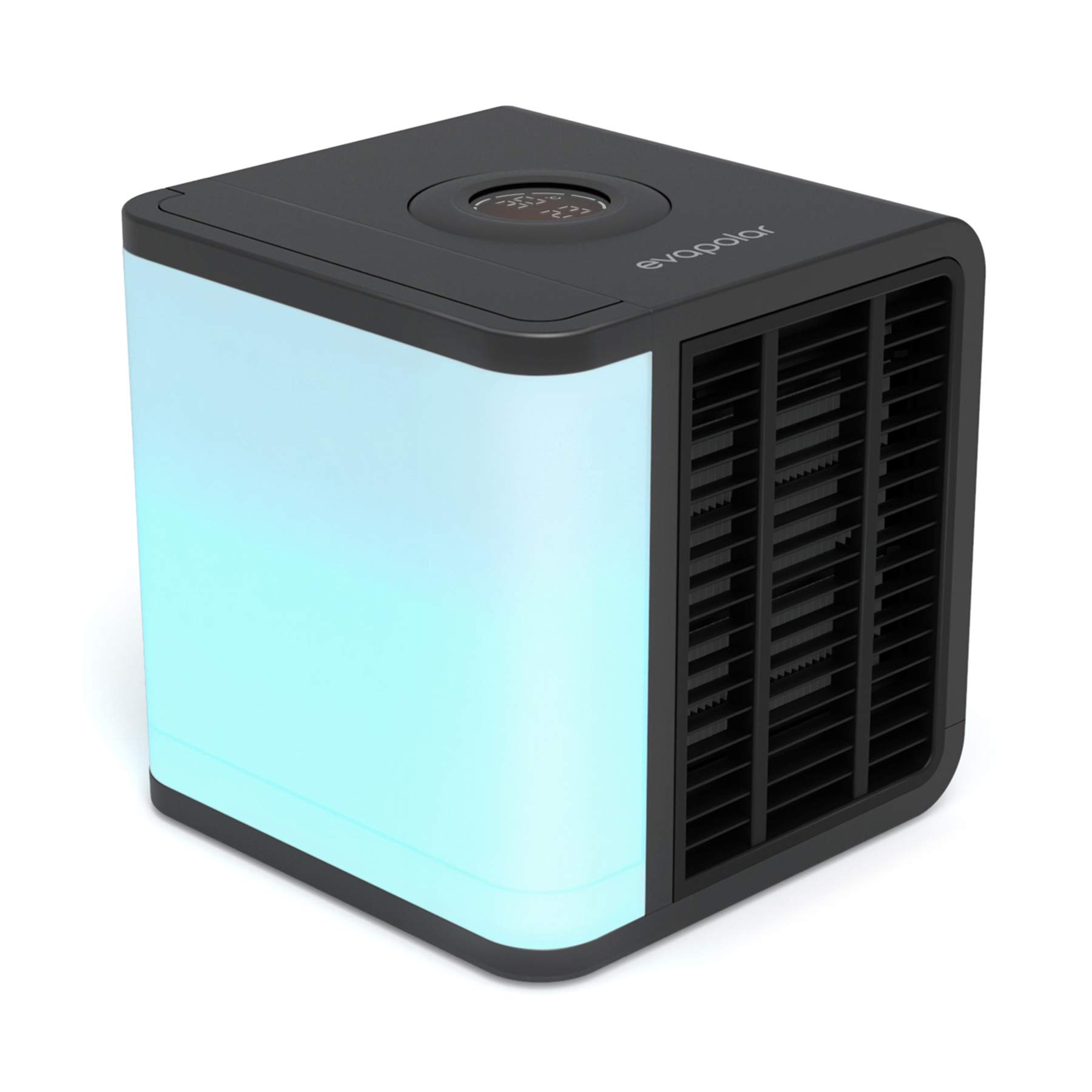 Evapolar EvaLIGHT Plus EV-1500 Personal Air Cooler - Portable Evaporative Cooler & Humidifier for Home, Office, Bedroom - Energy Efficient Cooling Device - Black