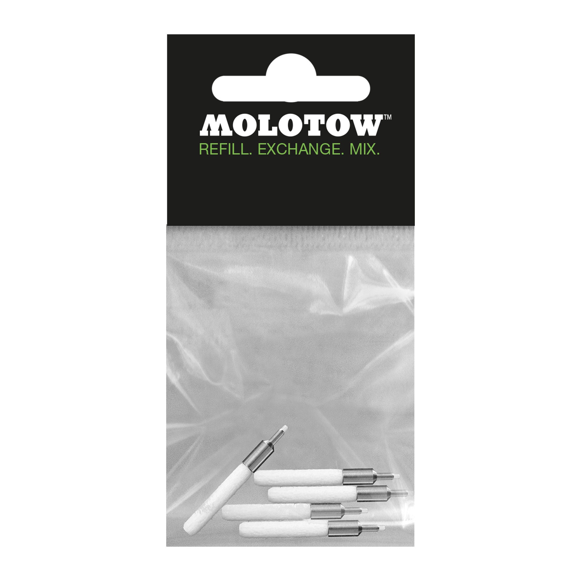 5 Pack One4All Replacement Tips - 1mm Precision Stylus Tips for Touch Screens, Tablets, and Digital Drawing - Compatible with Most Devices