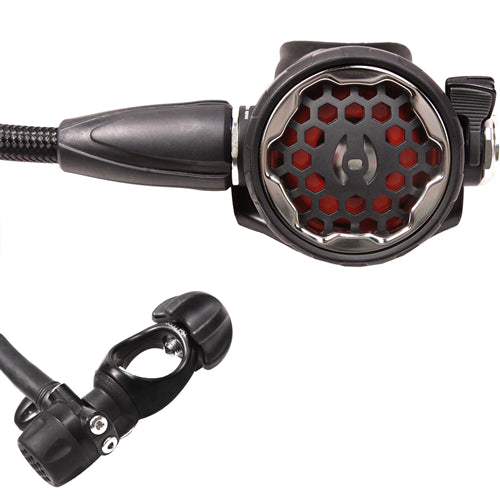 Hollis 150LX + DC7 Scuba Diving Regulator Set - Professional Grade Underwater Breathing Equipment for Deep Sea Diving & Snorkeling Adventures