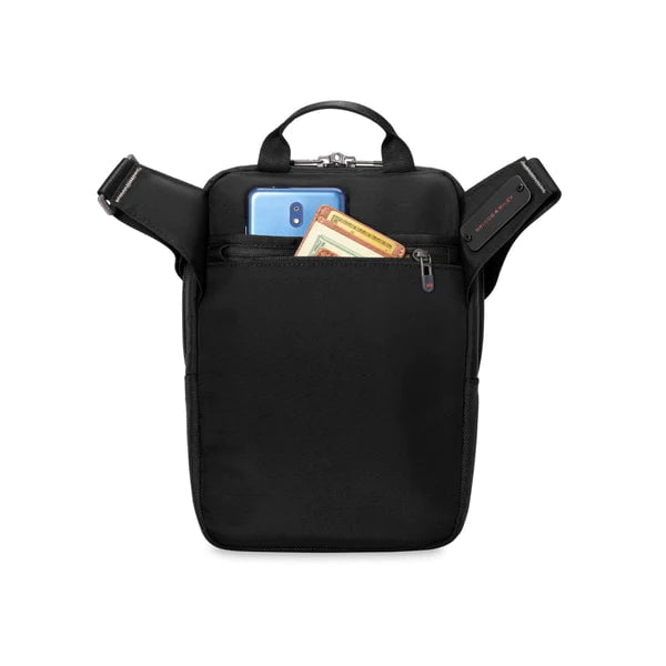 Briggs & Riley HTA Crossbody Bag - Durable Travel Purse for Women & Men, Anti-Theft RFID Protection, Lightweight & Water-Resistant - Perfect for Commuting, Shopping & Everyday Use