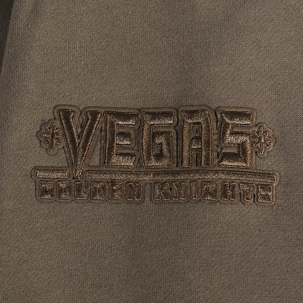 Vegas Golden Knights Men's Pro Standard Drop Shoulder Hoodie - Dark | Comfortable & Stylish NHL Fan Apparel for Game Day & Casual Wear