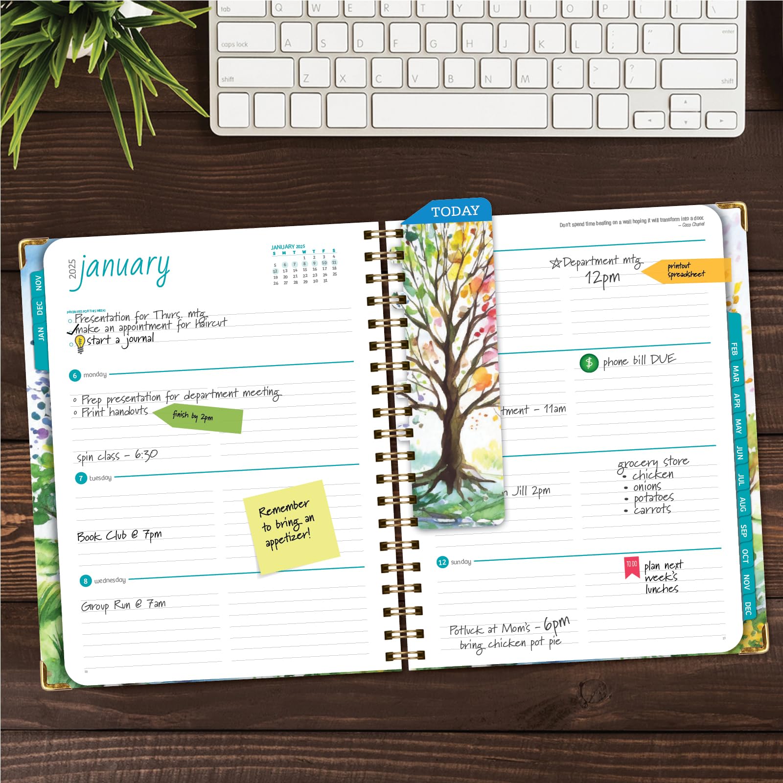 2025 Hardcover Planner 8.5