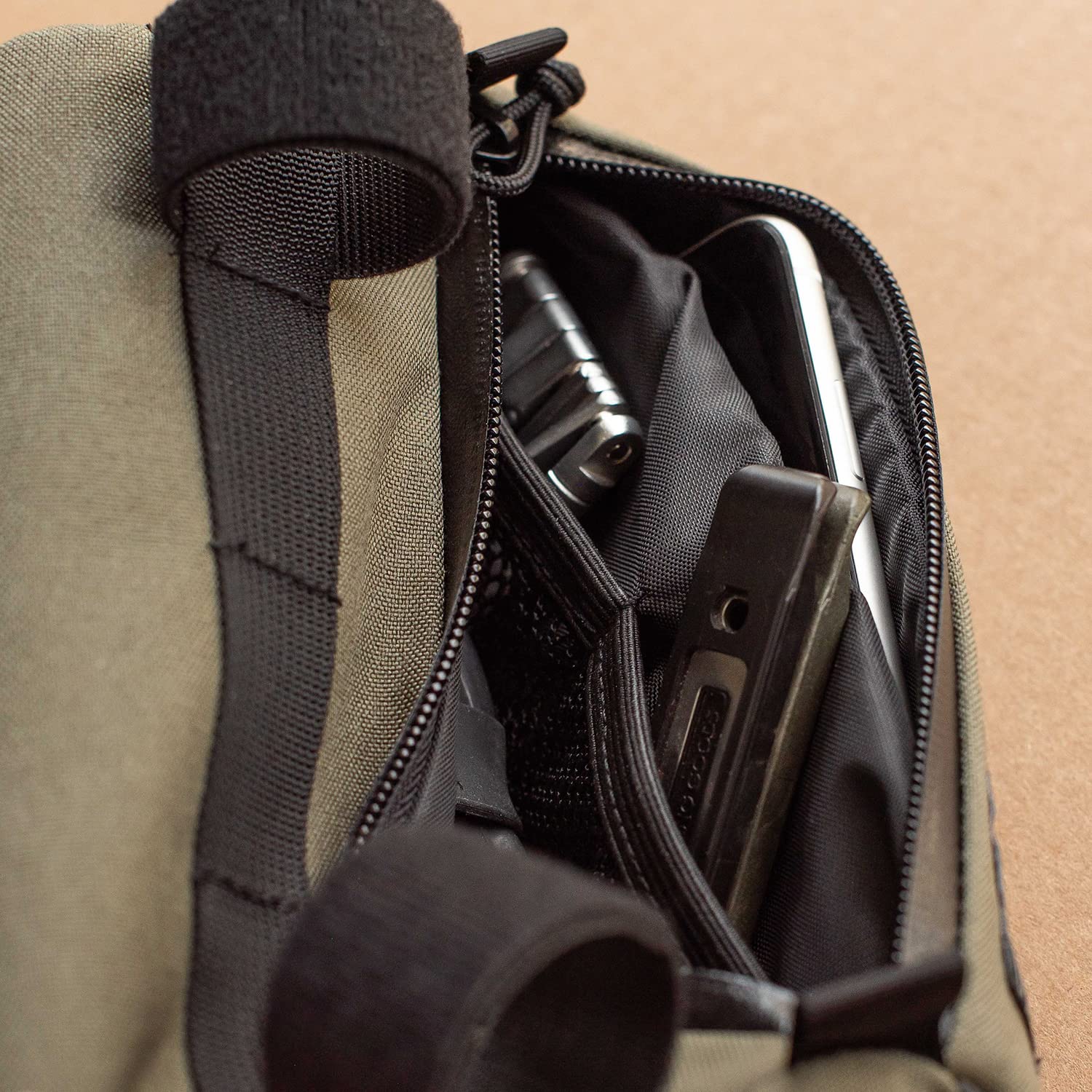 Snēk Cycling Handlebar Bag - Waterproof Bike Storage for Phone, Keys & Essentials - Perfect for Commuting, Bikepacking & Outdoor Adventures