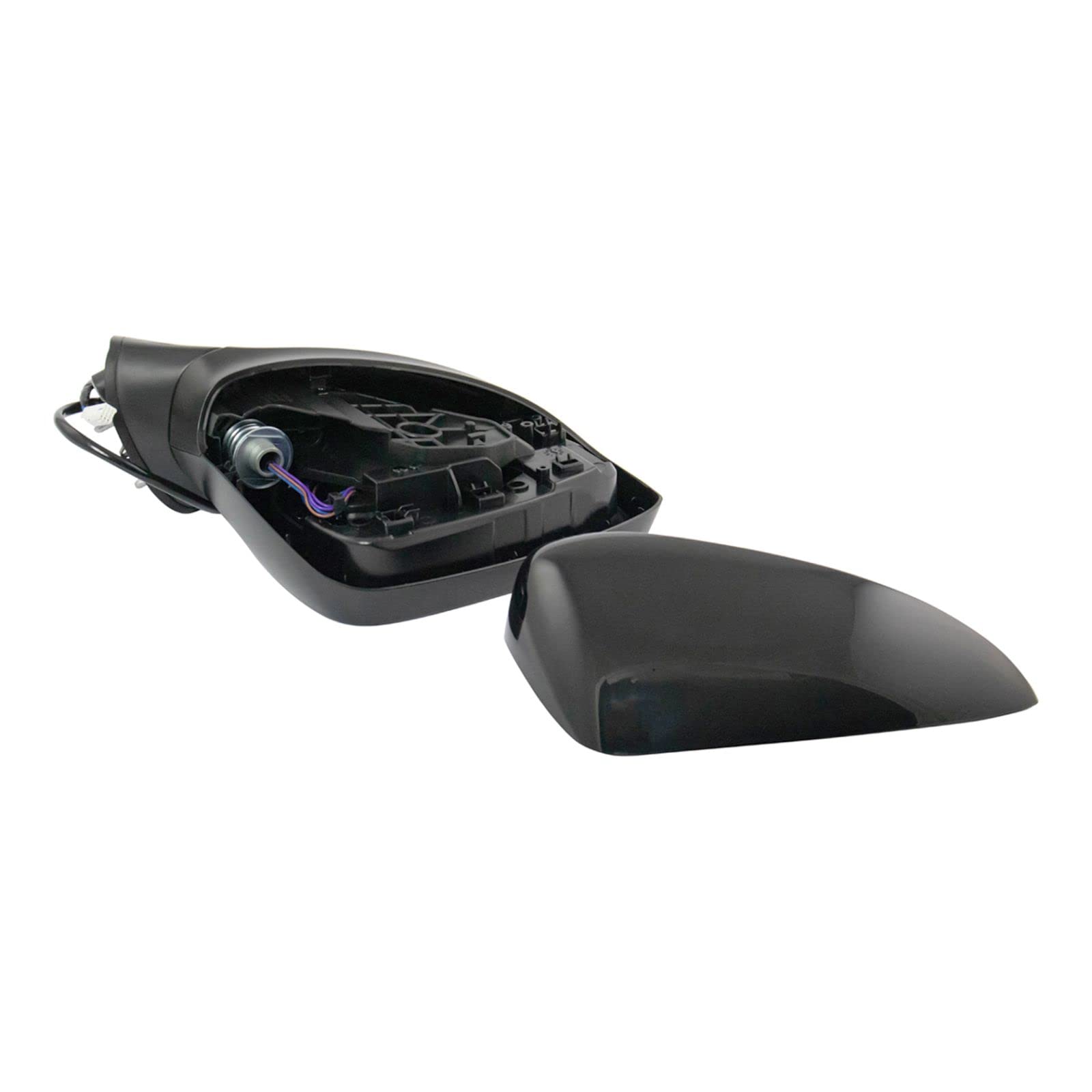2016-2021 Mazda CX-3 Side Mirror Set - Driver & Passenger Replacement Mirrors (Non-Heated, No Housing, No Turn Signal) - Part #MA1320205 & MA1321205 - Perfect for Mirror Repair & Replacement