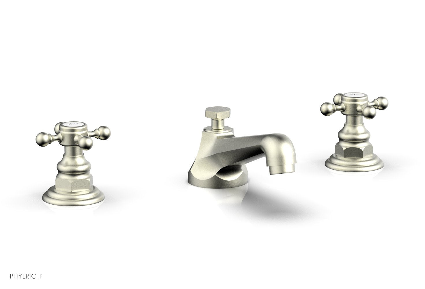 HEX TRADITIONAL Widespread Bathroom Faucet 500 01 - Perfect for Modern Vanities & Luxury Home Renovations