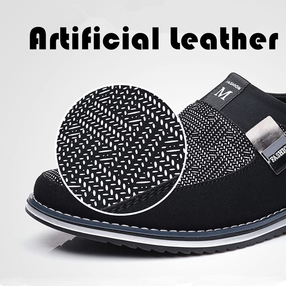 Premium Men's Casual Sneakers & Loafers - Comfortable Walking Shoes for Business, Office & Outdoor | Luxury Leather Driving Shoes for Men | Perfect for Work, Travel & Daily Wear