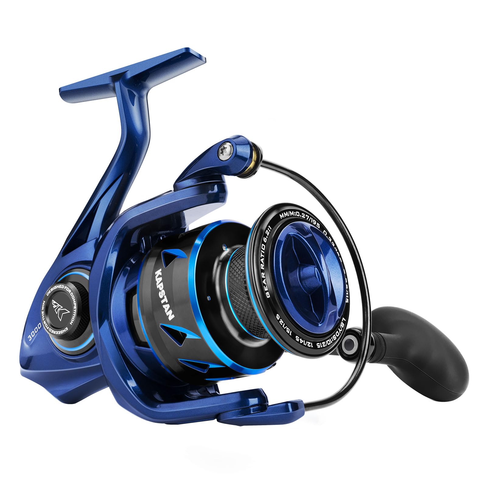 KastKing Kapstan Elite Saltwater Spinning Fishing Reel - 55LBs Max Drag Big Game Fishing Reel with IPX6 Waterproof & Corrosion-Resistant Bearing System - Perfect Gift for Saltwater Anglers - Great for Offshore, Surf, and Deep Sea Fishing Adventures
