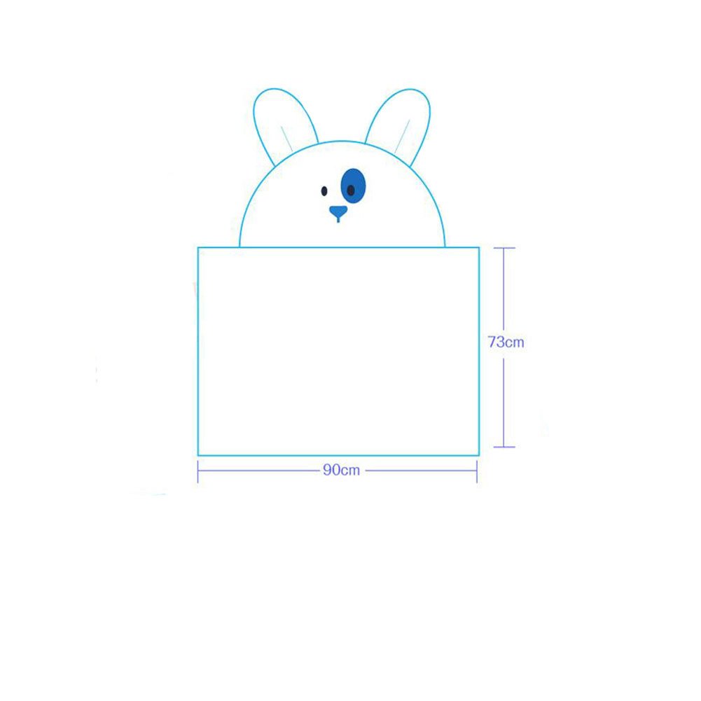 CuteOn 100% Cotton Soft Baby Hooded Towel - Cartoon Bird Design Bath Towel for Toddlers & Kids (28.74