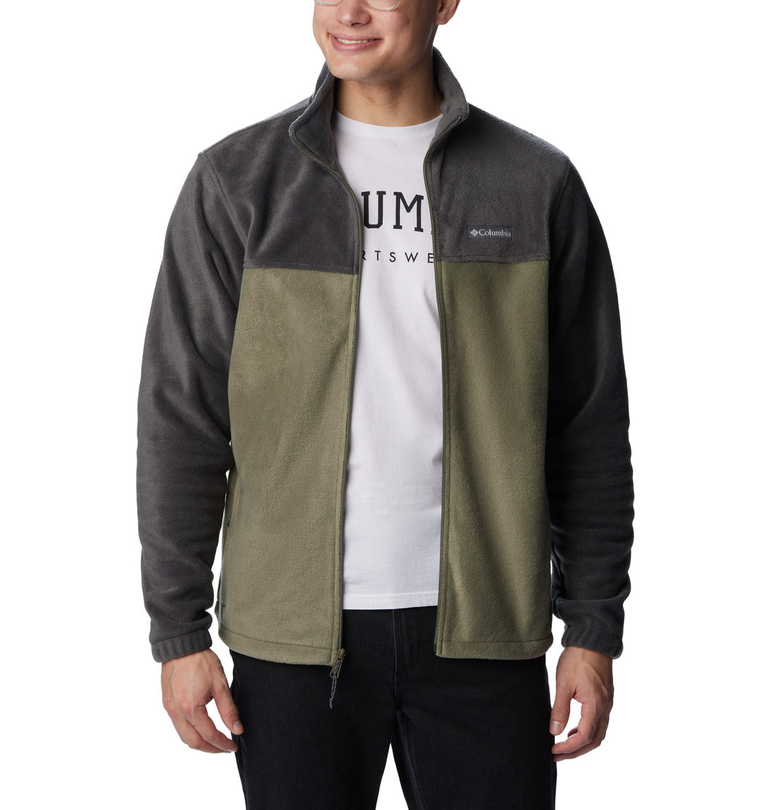 Columbia Steens Mountain™ 2.0 Full Zip Fleece Jacket for Men - Warm & Comfortable Outdoor Fleece Jacket - Perfect for Hiking, Camping & Casual Wear