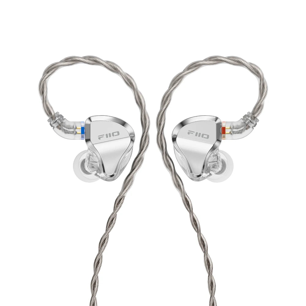 FiiO JadeAudio JH5 Hybrid HiFi In-Ear Earphones with 1DD+4BA Drivers - Perfect for Audiophiles, Music Lovers & Studio Monitoring