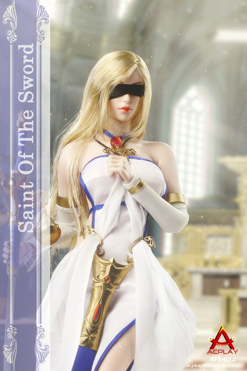 ACPLAY 1/6 Scale ATX 052 Gnome Killer Saint Of The Sword (Sword Maiden) Collectible Action Figure - Perfect for Anime Fans, Model Display & Gift Giving