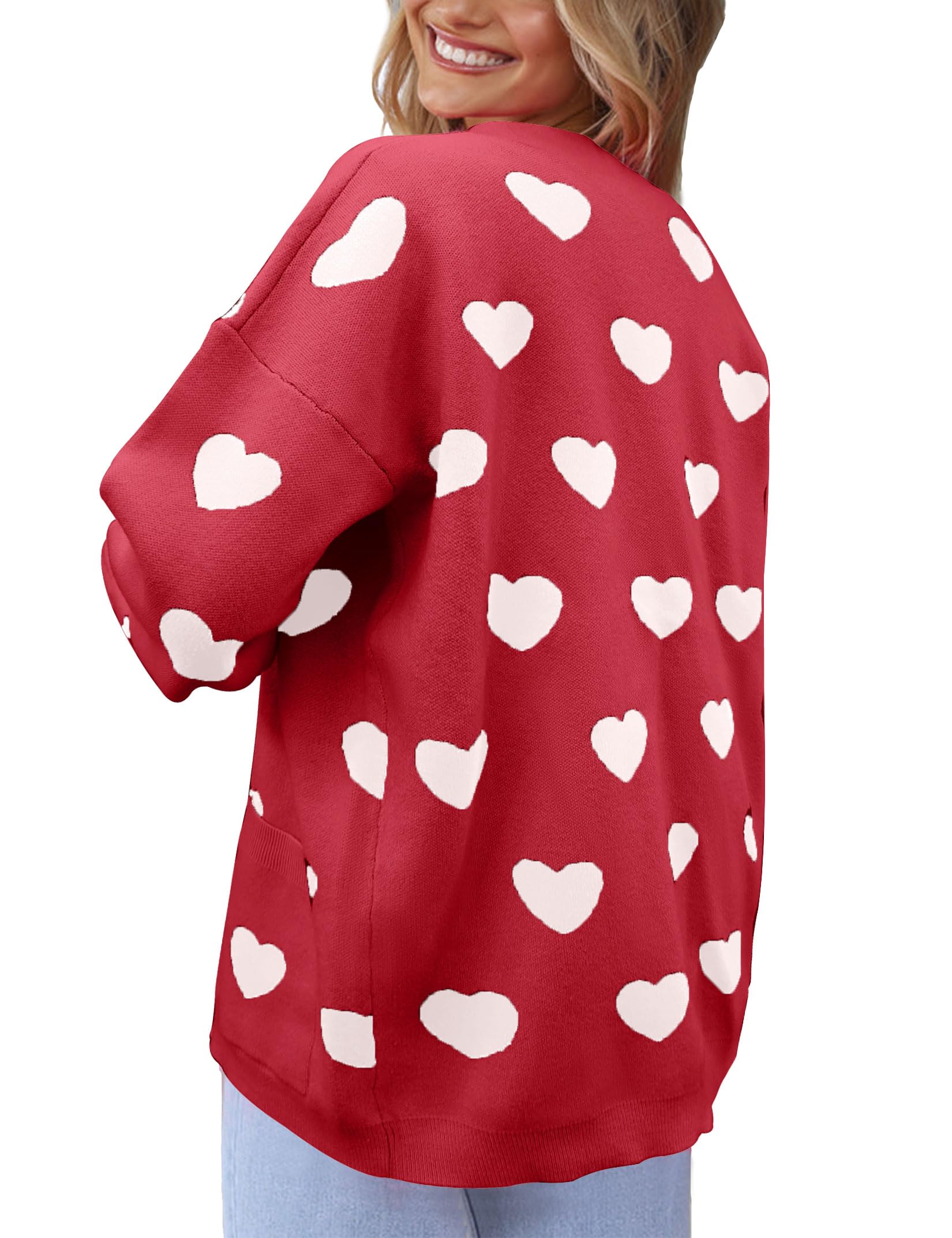 Women's Soft Lightweight Knit Cardigan with Pockets - Long Sleeve Open Front Casual Sweater | Perfect for Office, Travel & Cozy Home Wear