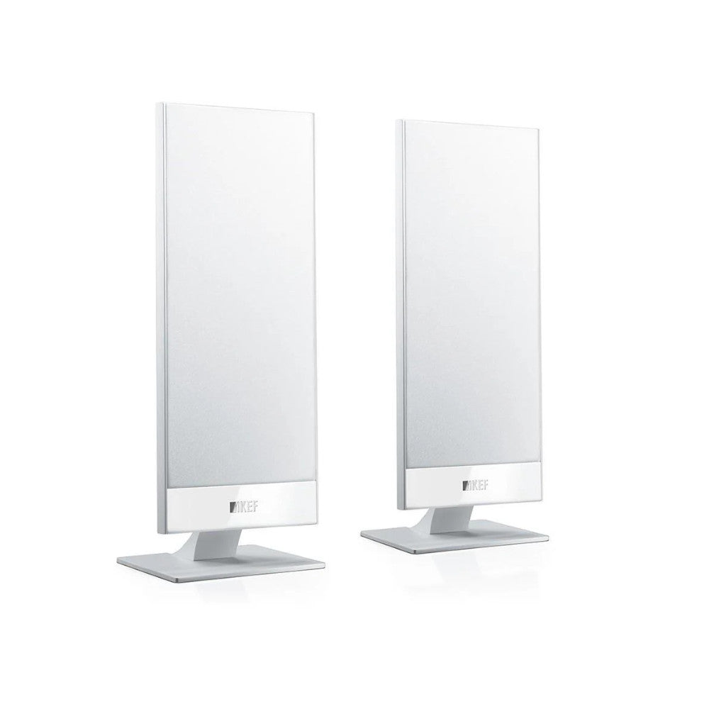 KEF T101 Compact Satellite Speakers - High-Quality Home Theater & Surround Sound System for Movies, Music & Gaming