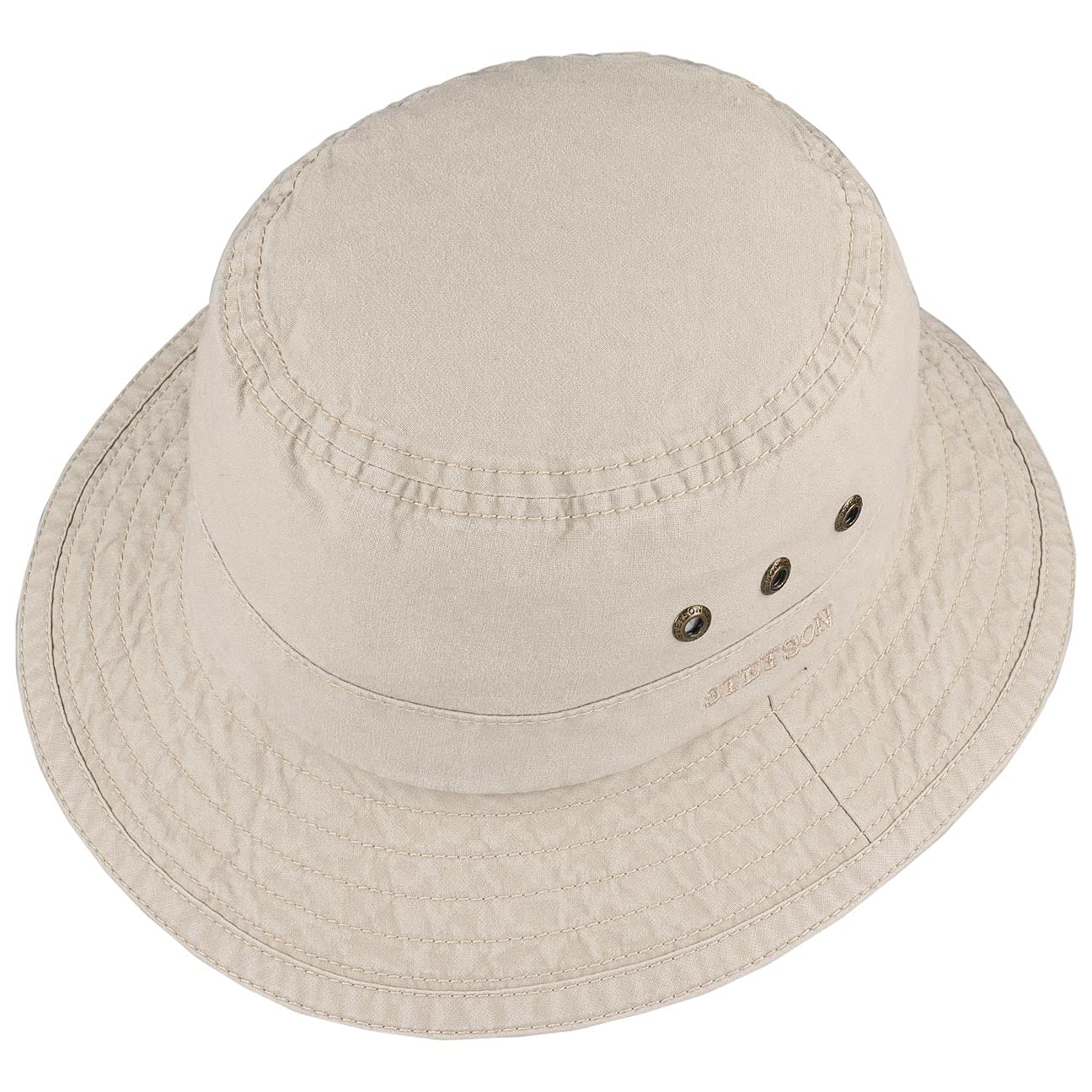 Stetson Reston Bucket Hat for Women & Men - Sun Protection Outdoor Hat for Hiking, Beach, and Summer Activities