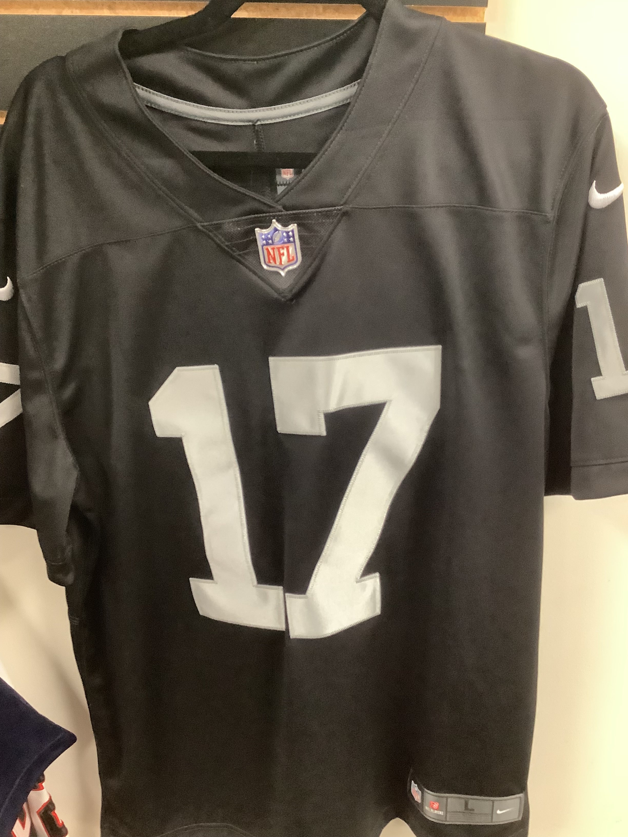 Davante Adams Las Vegas Raiders Authentic Autographed Nike Game Jersey - Black - Perfect for NFL Fans, Collectors & Game Day Outfits