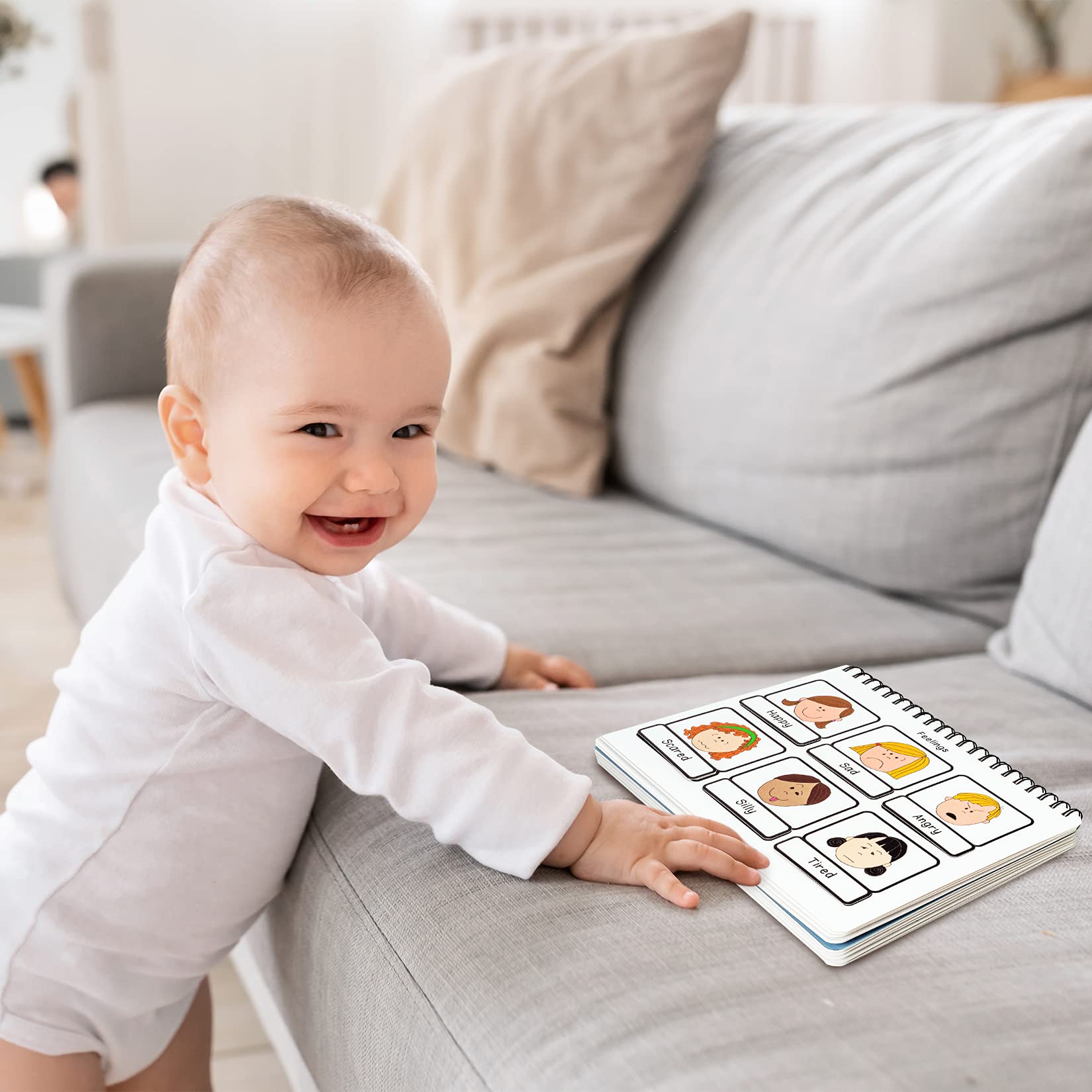 Montessori Busy Book for Toddlers - Autism Sensory Educational Toys for Preschool & Kindergarten Learning Activities | Special Needs Toys for Kids - Perfect for Home, Classroom & Travel Use