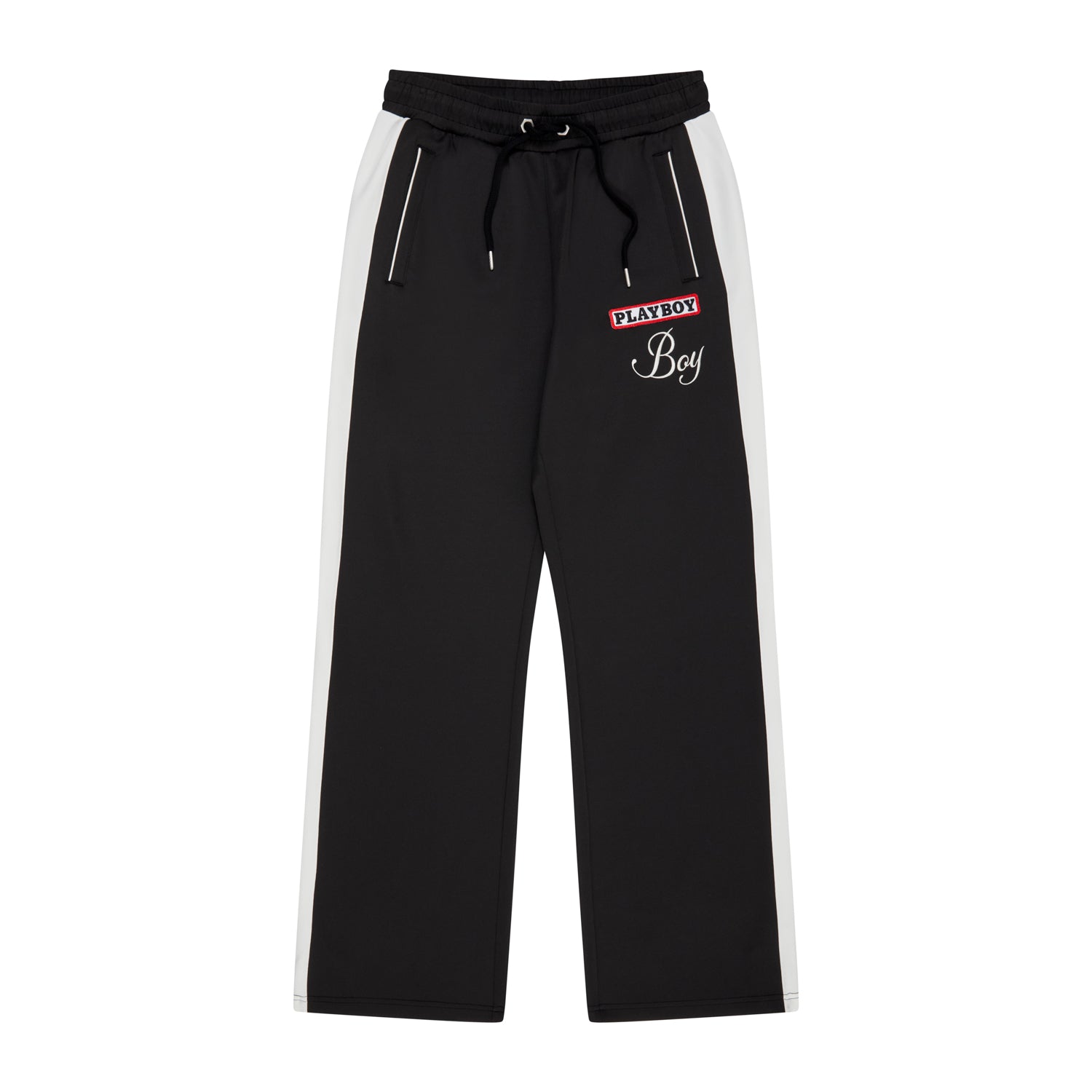 Playboy X Boy Jumbo Bunny Track Pants for Men - Comfortable Athletic Joggers for Running, Gym & Casual Wear