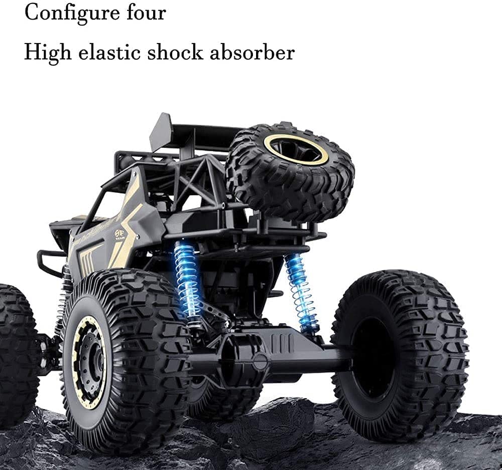 **Adepe 1/8 Scale Large Remote Control Car - 4WD Off-Road Rock Crawler RC Truck, 2.4GHz Electric Monster Climbing Vehicle for Kids & Adults (50cm) - Perfect for Outdoor Adventures, Backyard Play & Gift Giving**