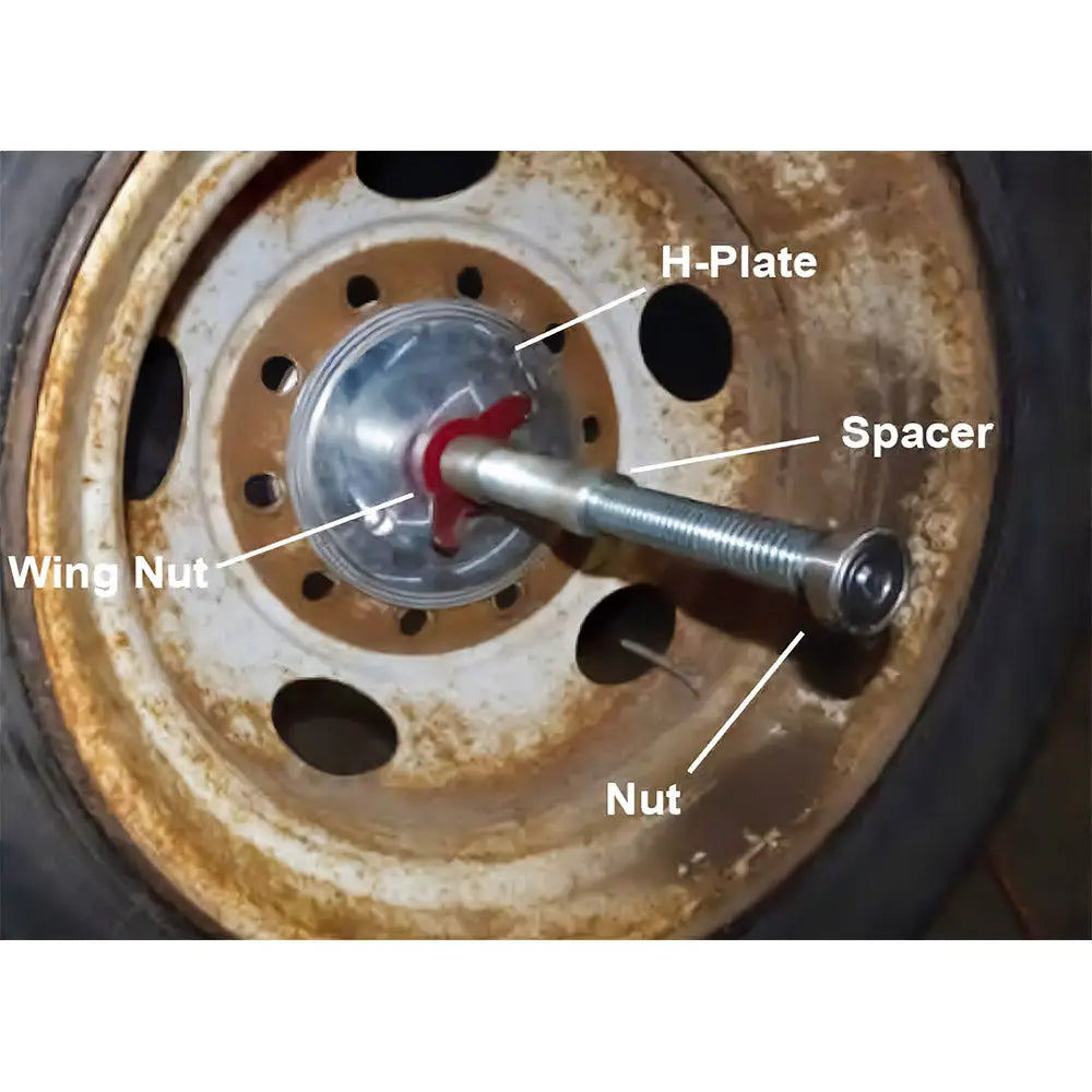 Amermac Series 80 Wingnut for Hub Centric Truing S080 WN - Durable Wheel Balancing Accessory for Automotive & Truck Maintenance
