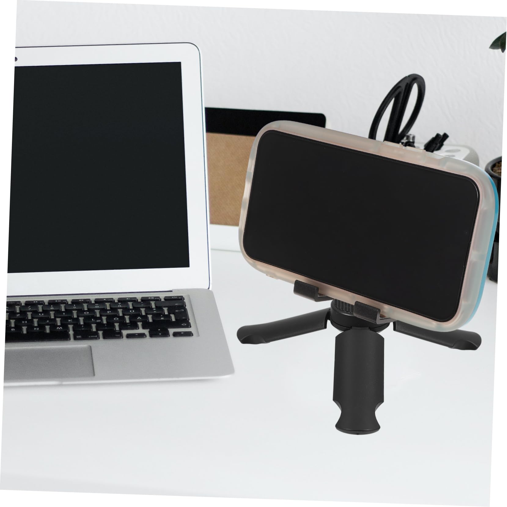 4PCS Universal Camera Tripod Mount Adapter - Portable Phone Holder for Car, DSLR, Action Cam - ABS Stand with 360° Rotation for Vlogging, Live Streaming & Photography
