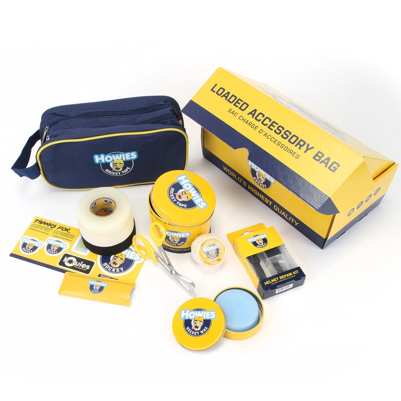 Howies Hockey Loaded Accessory Bag - Durable Hockey Gear Organizer for Sticks, Pucks & Equipment - Perfect for Games, Practices & Travel