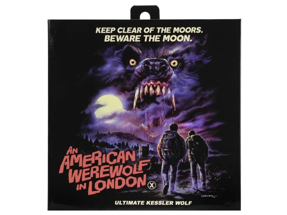 Ultimate Kessler Werewolf Action Figure - American Werewolf in London Collectible for Horror Fans & Movie Enthusiasts | Perfect for Display, Cosplay & Halloween Decor