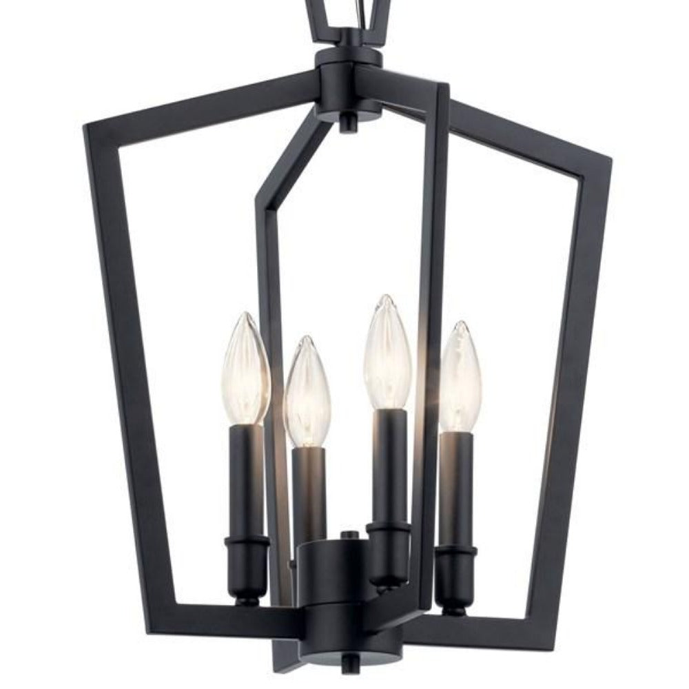 Marc Linear Chandelier - Modern 6-Light LED Linear Pendant Lighting Fixture for Dining Room, Kitchen Island & Living Room | Dimmable, Gold Finish & Clear Glass Shades | Perfect for Contemporary Home Decor